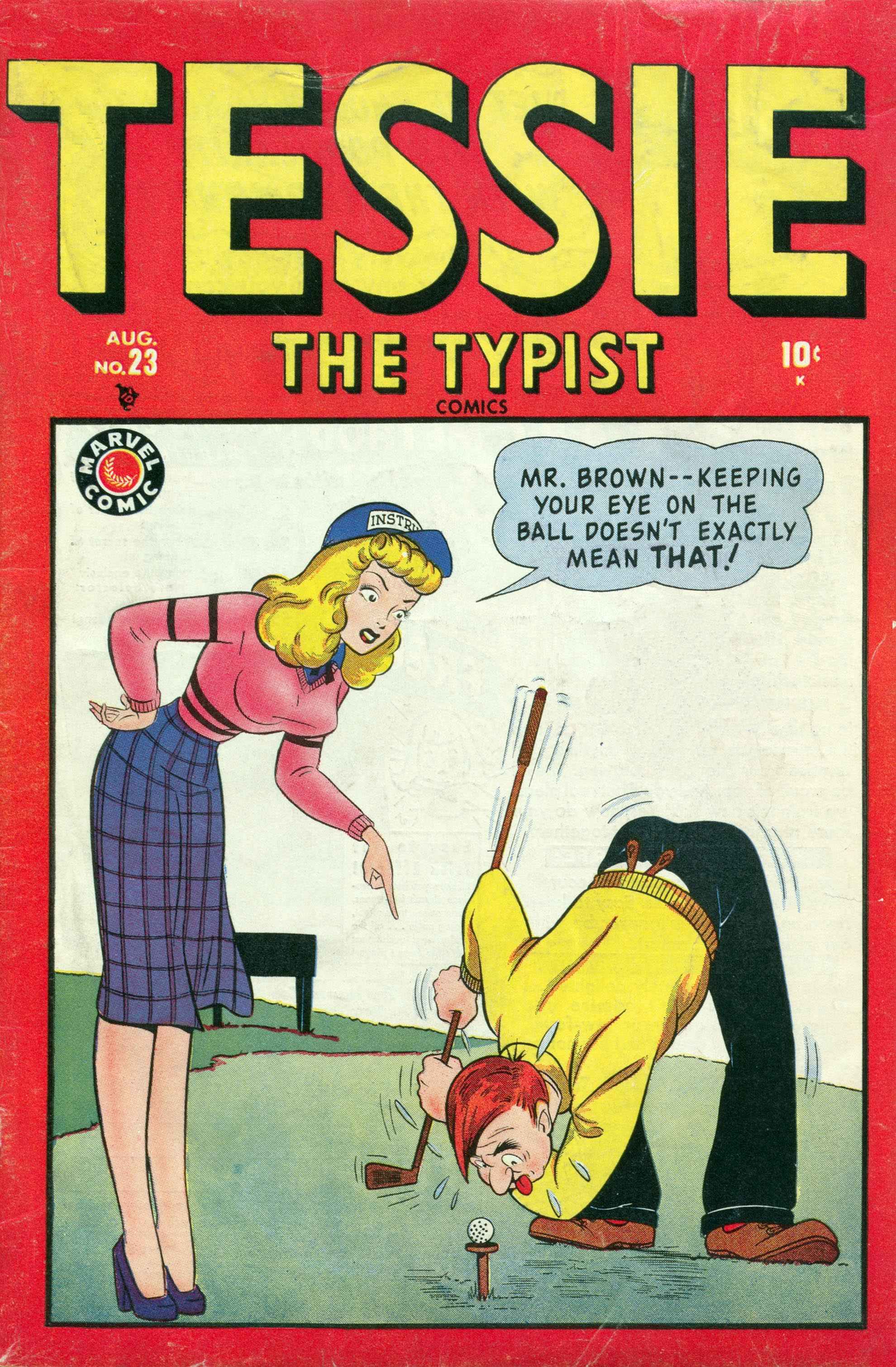 Read online Tessie the Typist comic -  Issue #23 - 1
