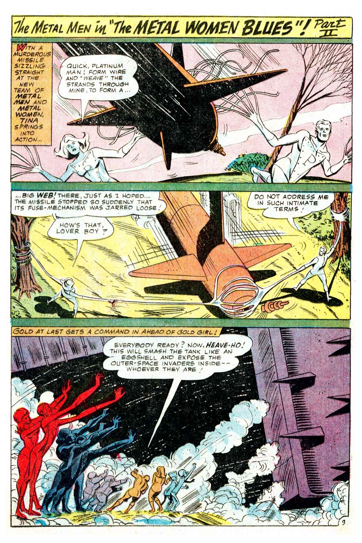 Read online Metal Men (1963) comic -  Issue #32 - 13