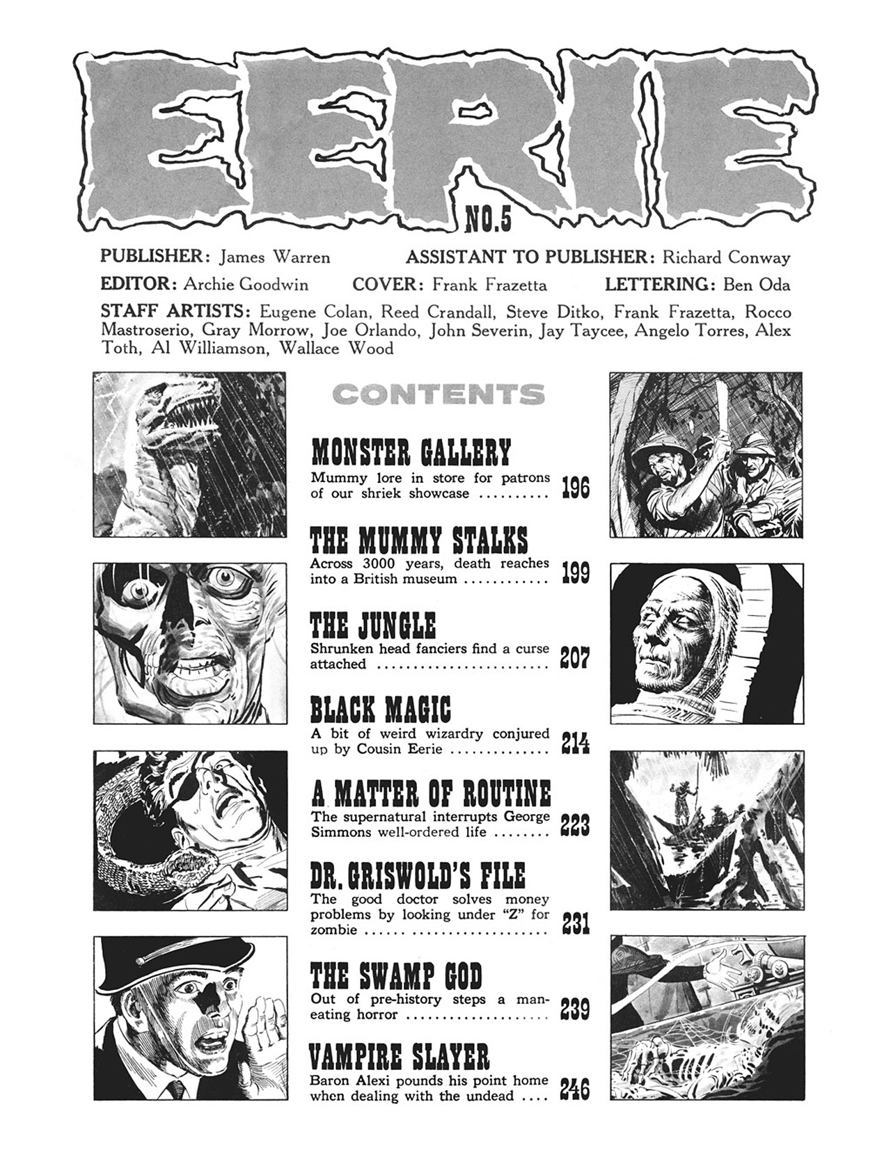 Read online Eerie Archives comic -  Issue # TPB 1 - 198