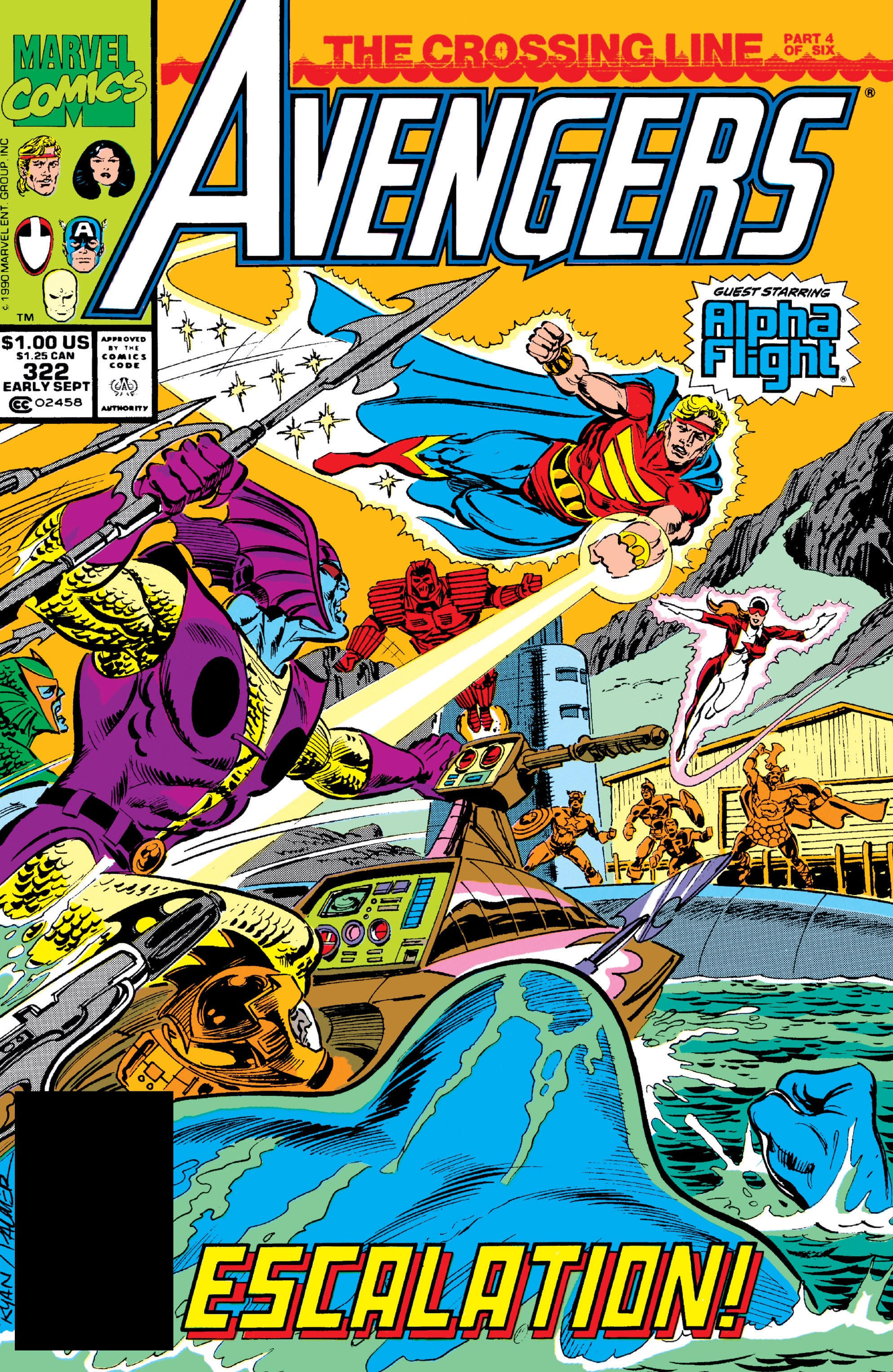 Read online The Avengers (1963) comic -  Issue #322 - 1