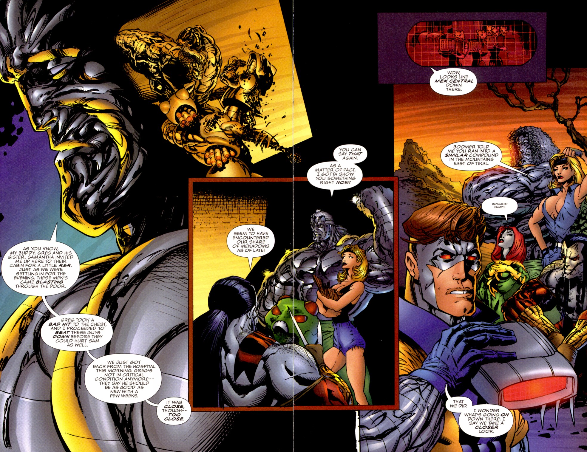 Read online Cyberforce (1993) comic -  Issue #14 - 15