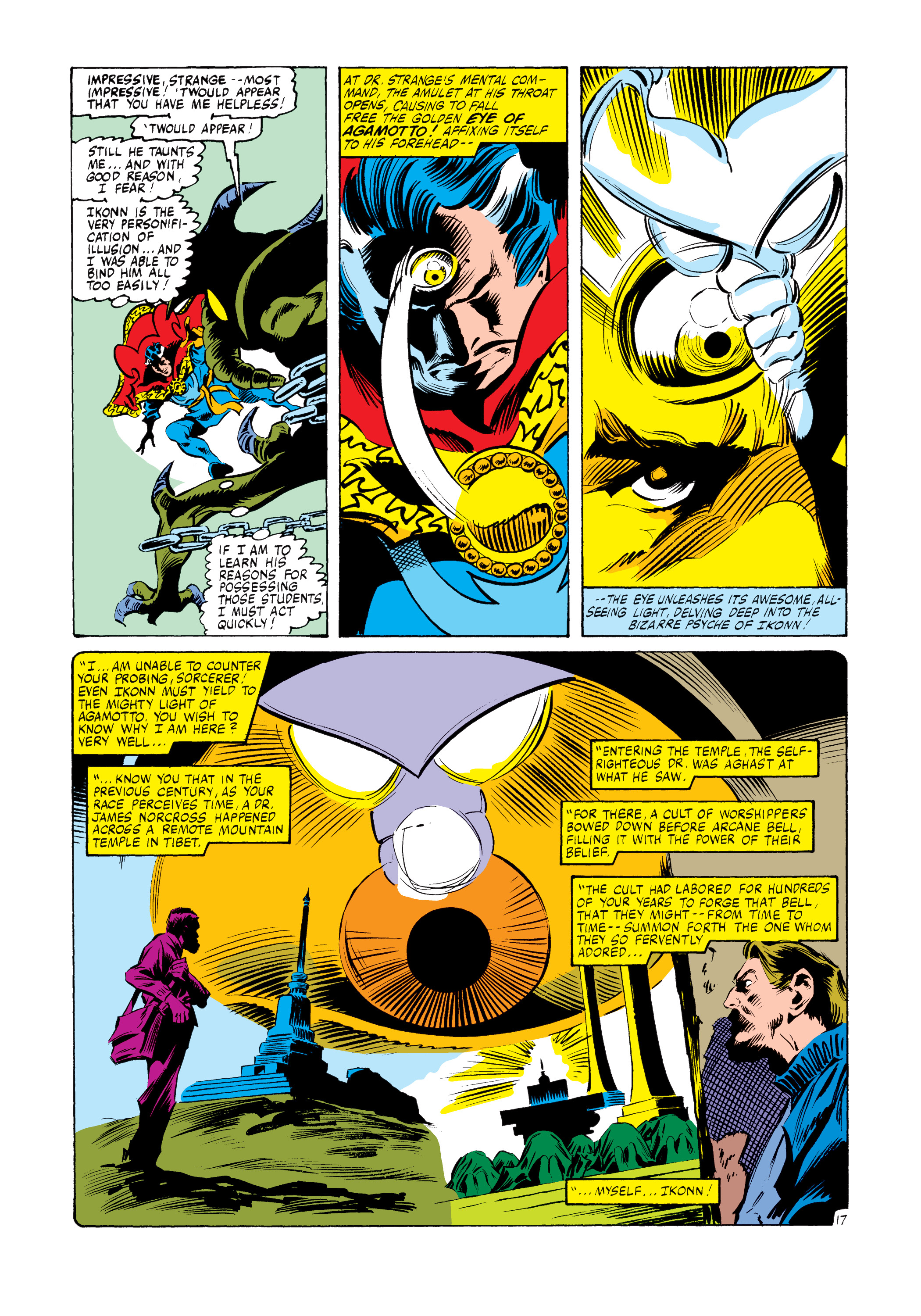 Read online Marvel Masterworks: Doctor Strange comic -  Issue # TPB 9 (Part 1) - 28