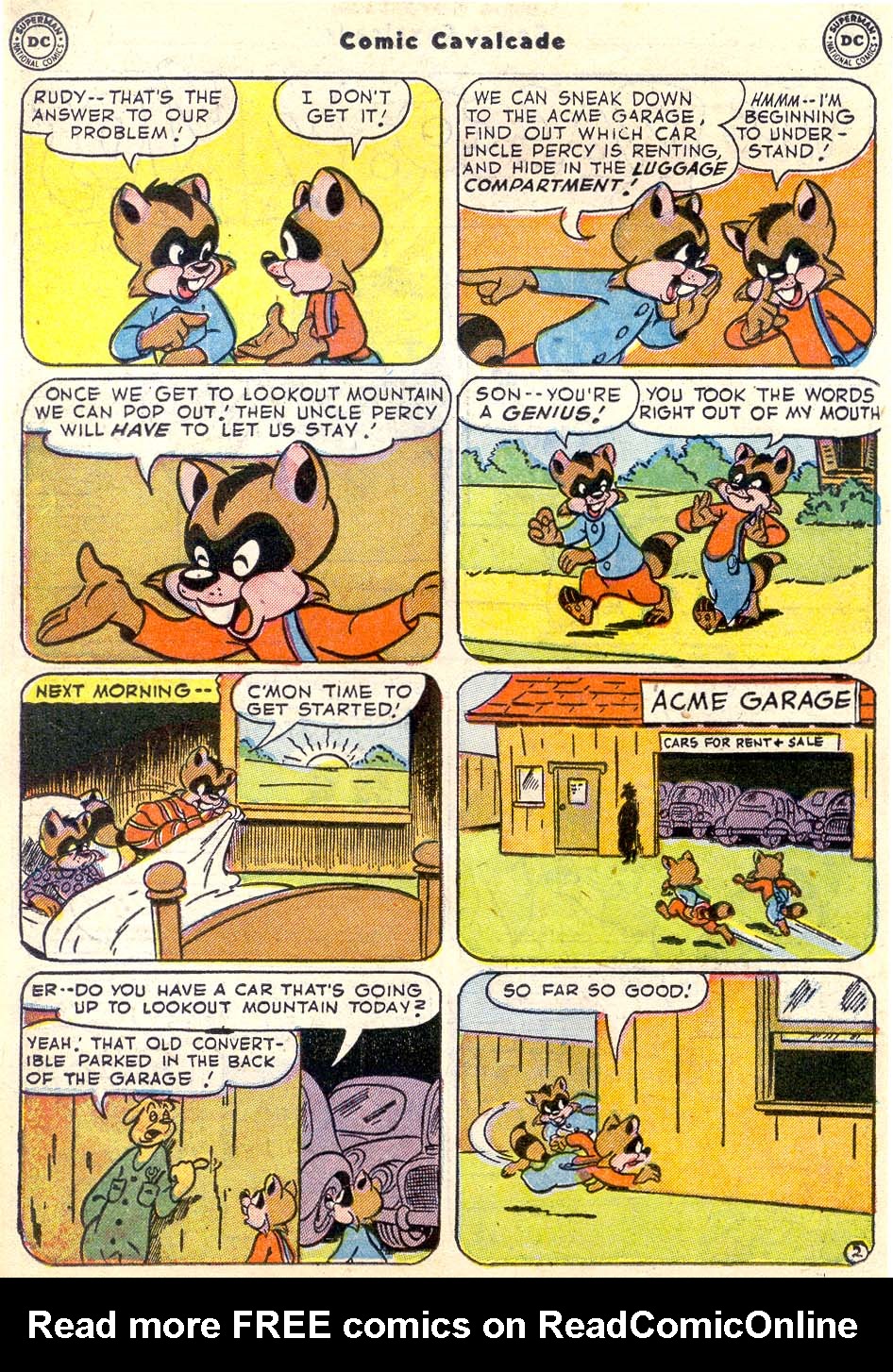 Read online Comic Cavalcade comic -  Issue #54 - 40
