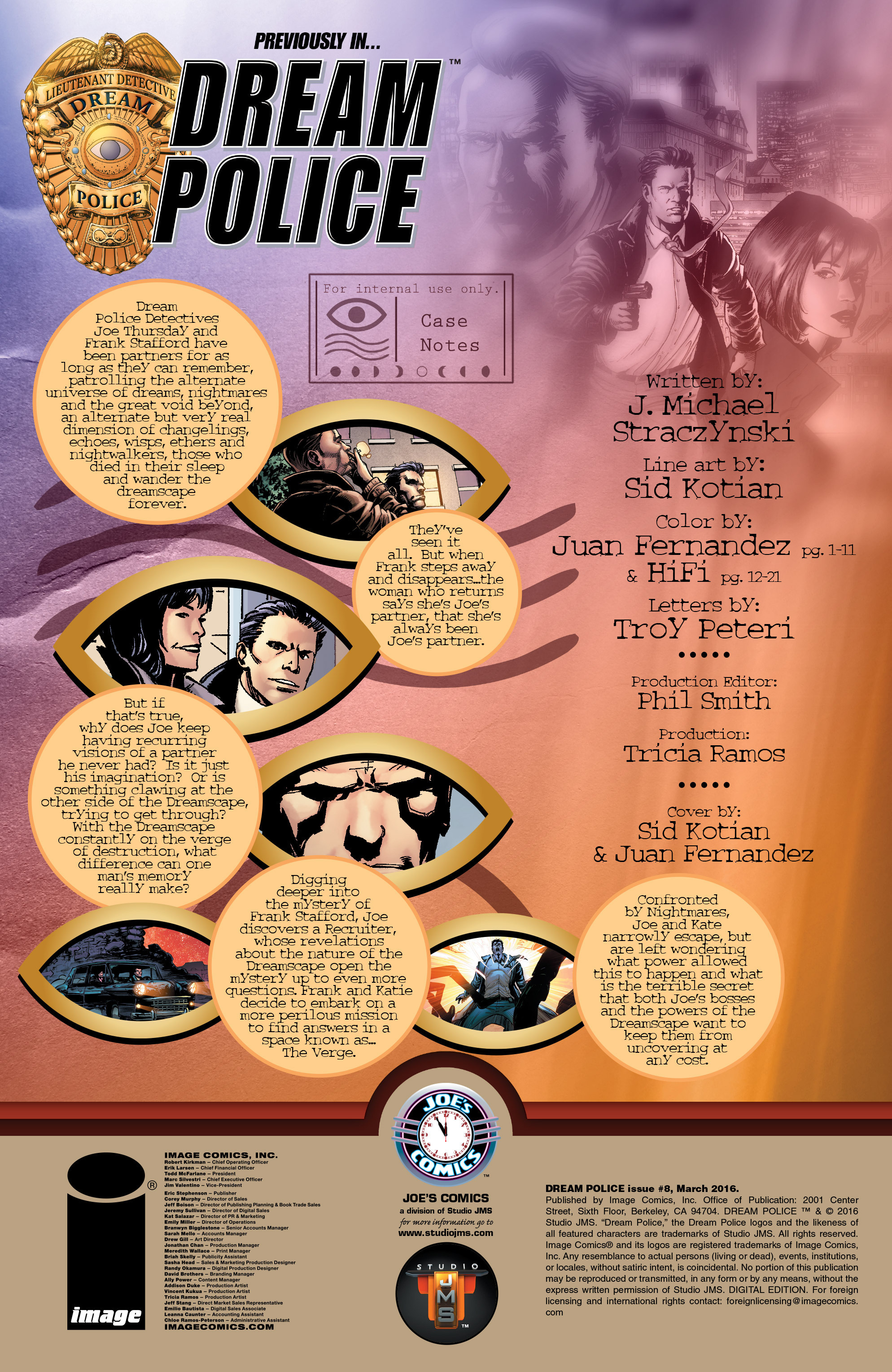 Read online Dream Police (2014) comic -  Issue #8 - 2