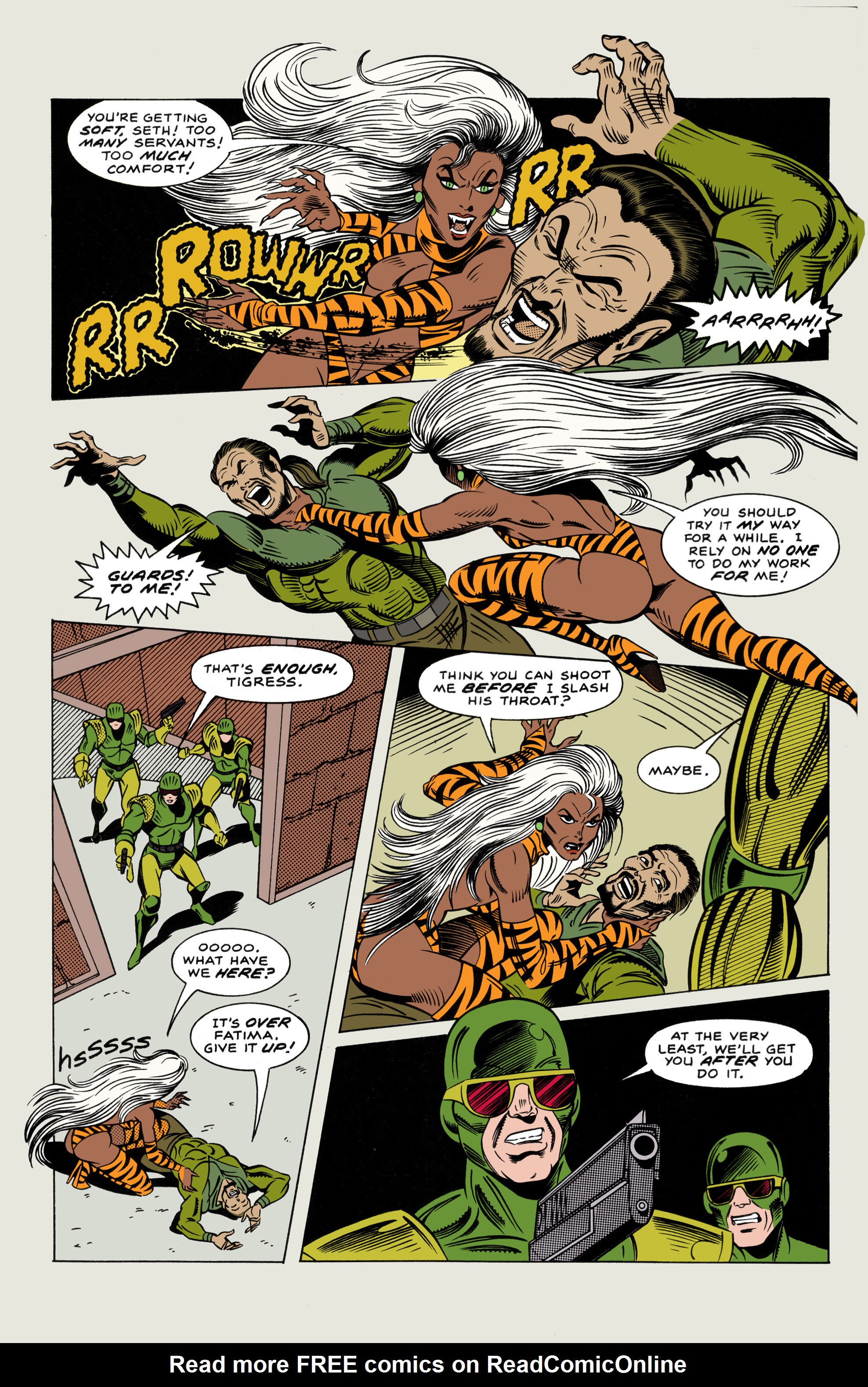 Read online The Tigress comic -  Issue #5 - 7