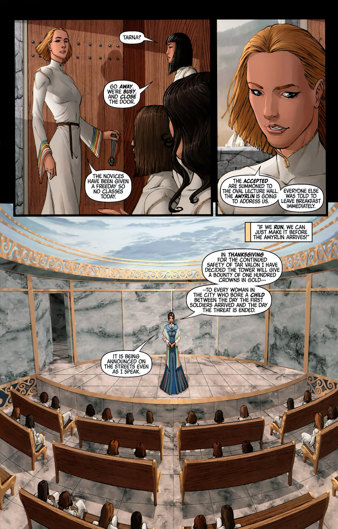 Read online Robert Jordan's The Wheel of Time: New Spring comic -  Issue #2 - 8