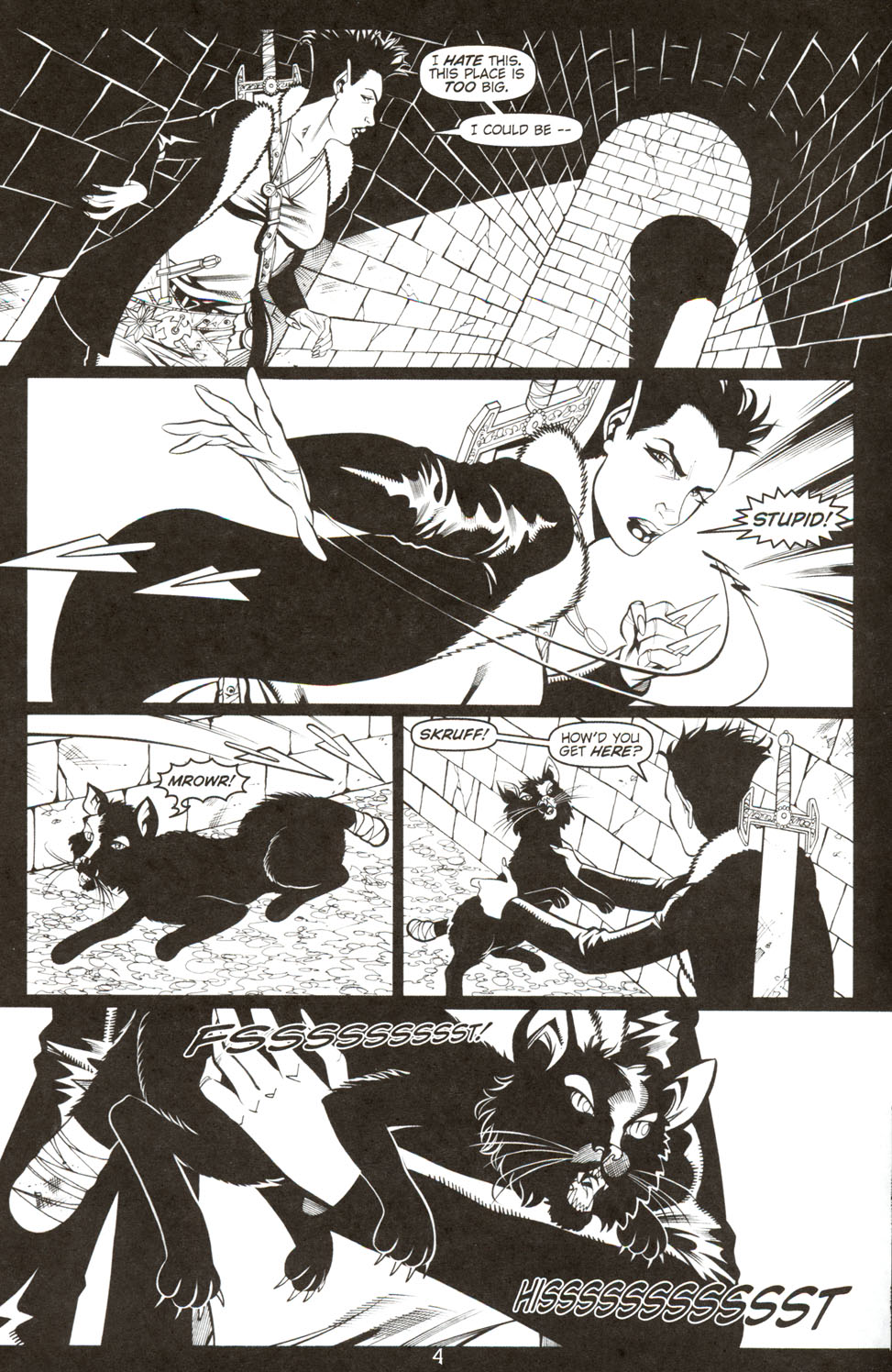 Read online Dungeons & Dragons: Black & White comic -  Issue #6 - 5