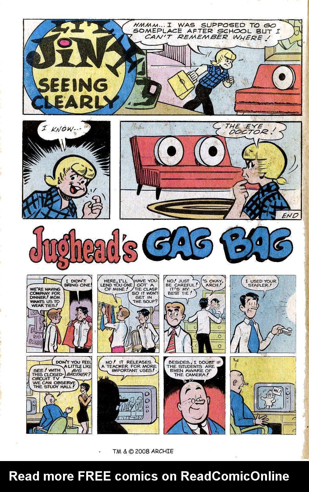 Read online Jughead (1965) comic -  Issue #271 - 10