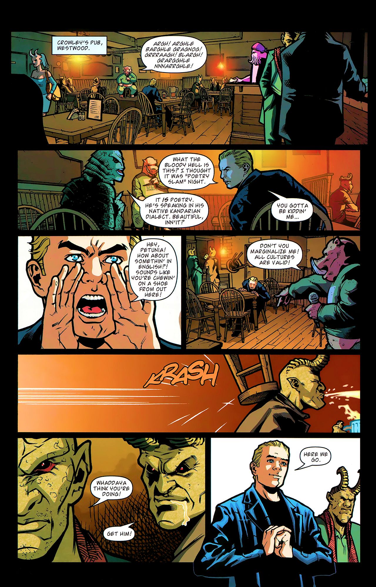 Read online Angel: Illyria: Haunted comic -  Issue #1 - 21