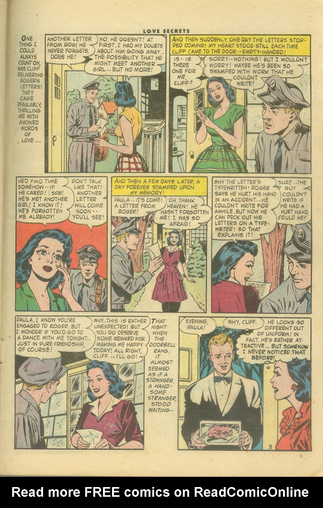Read online Love Secrets (1953) comic -  Issue #51 - 29