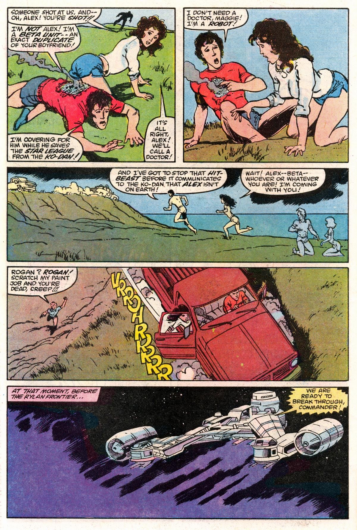 Read online The Last Starfighter comic -  Issue #3 - 5