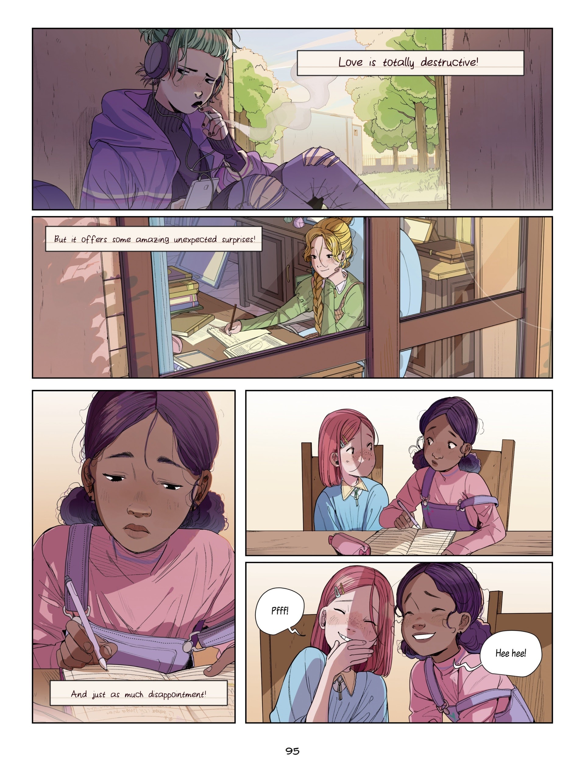 Read online School of Love comic -  Issue #1 - 95