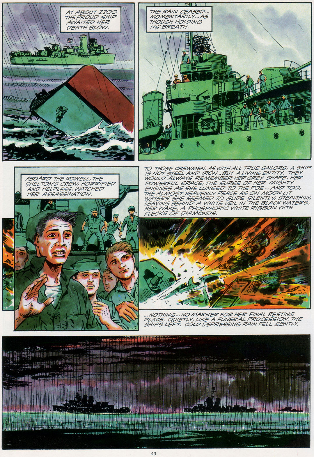 Read online Marvel Graphic Novel comic -  Issue #30 - A Sailor's Story - 49