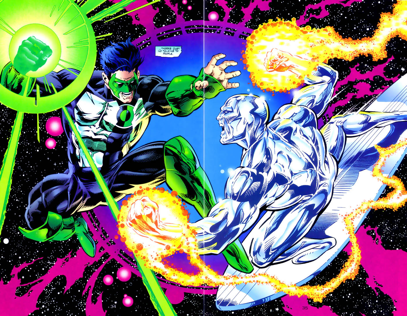 Read online Green Lantern/Silver Surfer: Unholy Alliances comic -  Issue # Full - 35