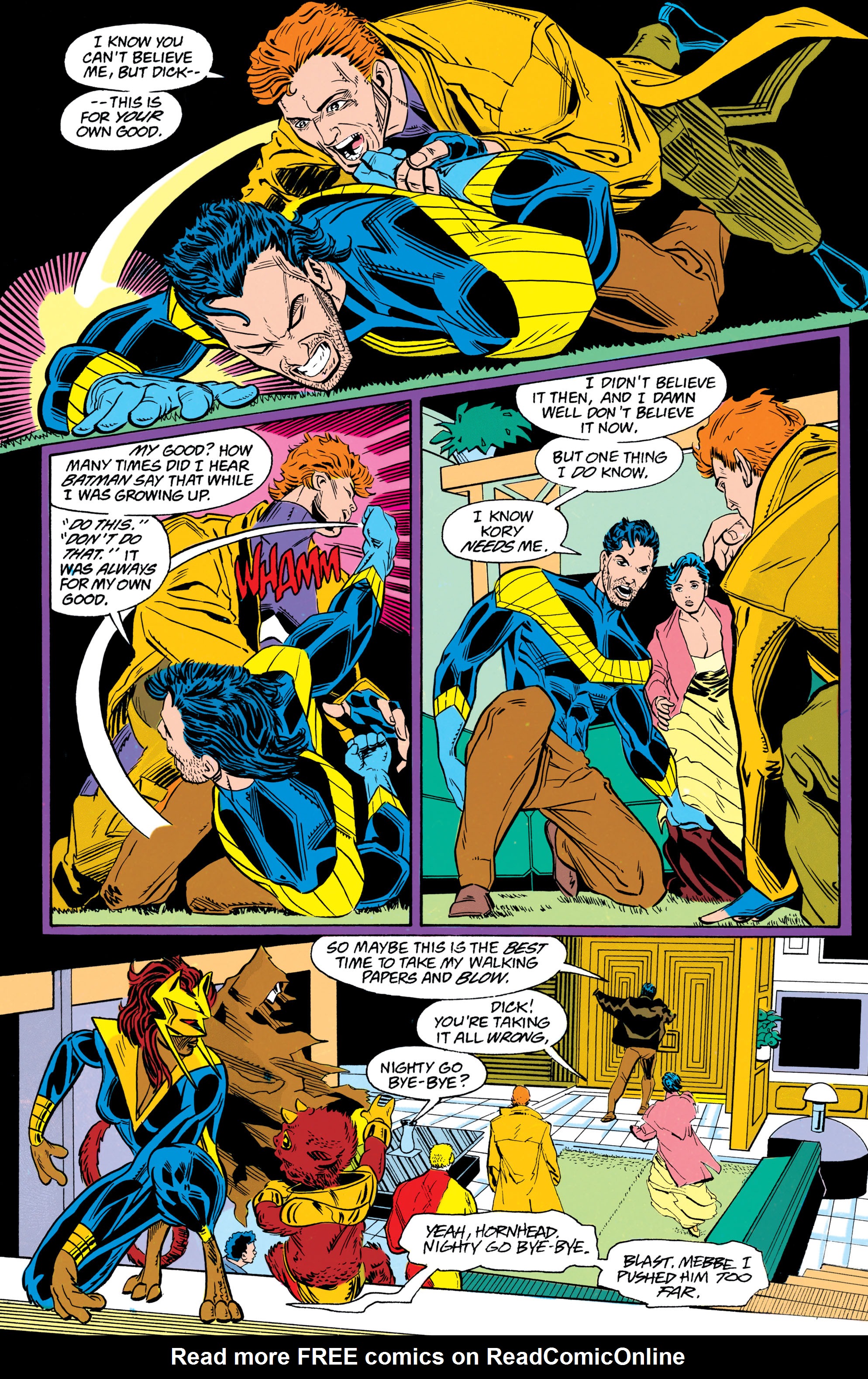 Read online The New Titans (1988) comic -  Issue #101 - 16