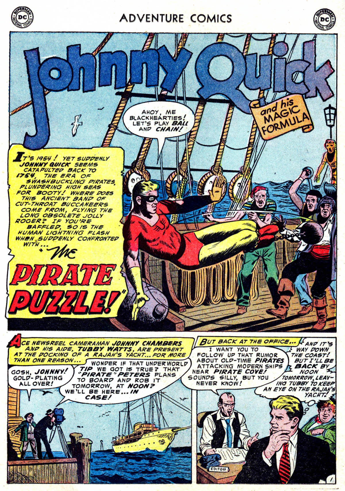 Read online Adventure Comics (1938) comic -  Issue #199 - 21