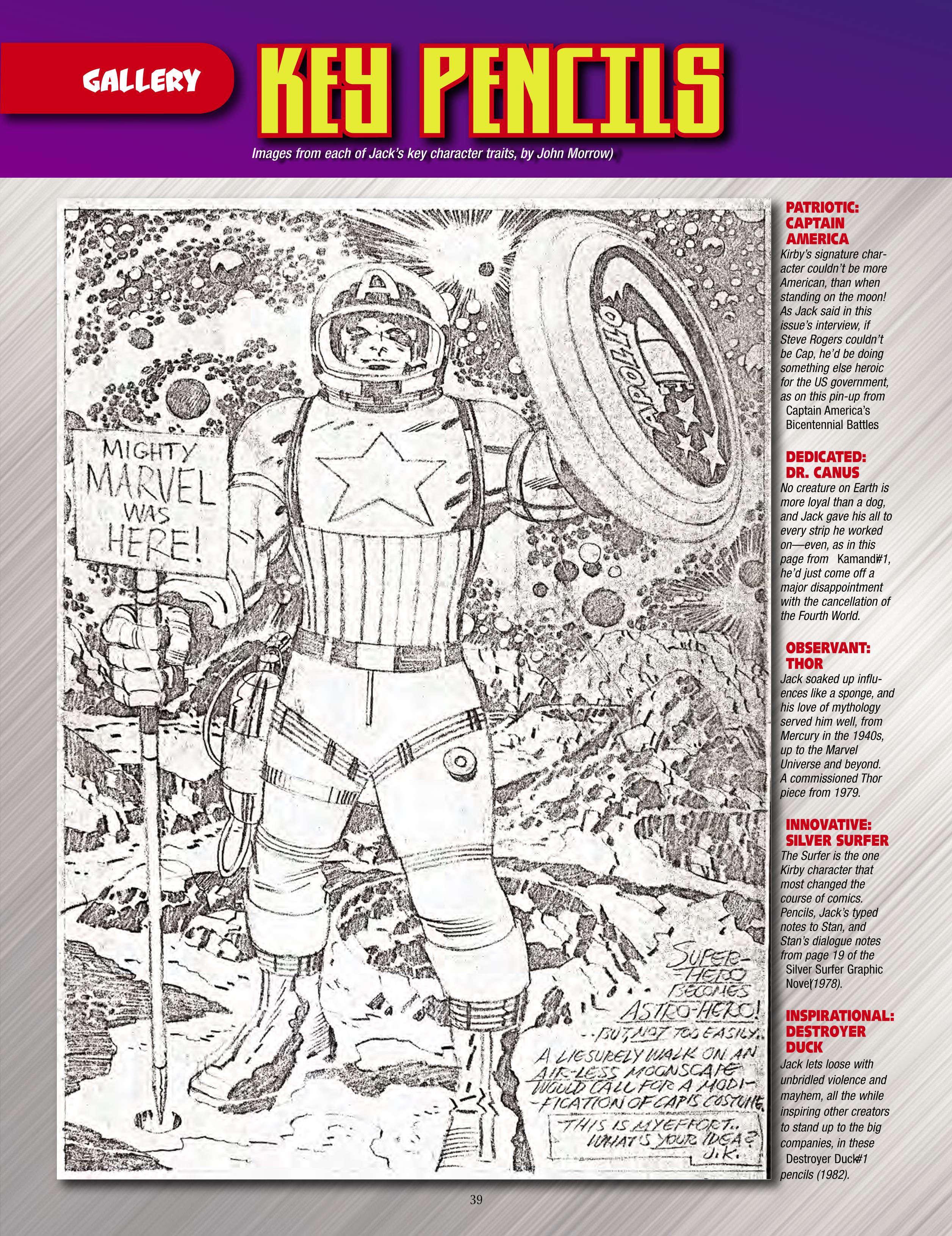 Read online The Jack Kirby Collector comic -  Issue #68 - 41