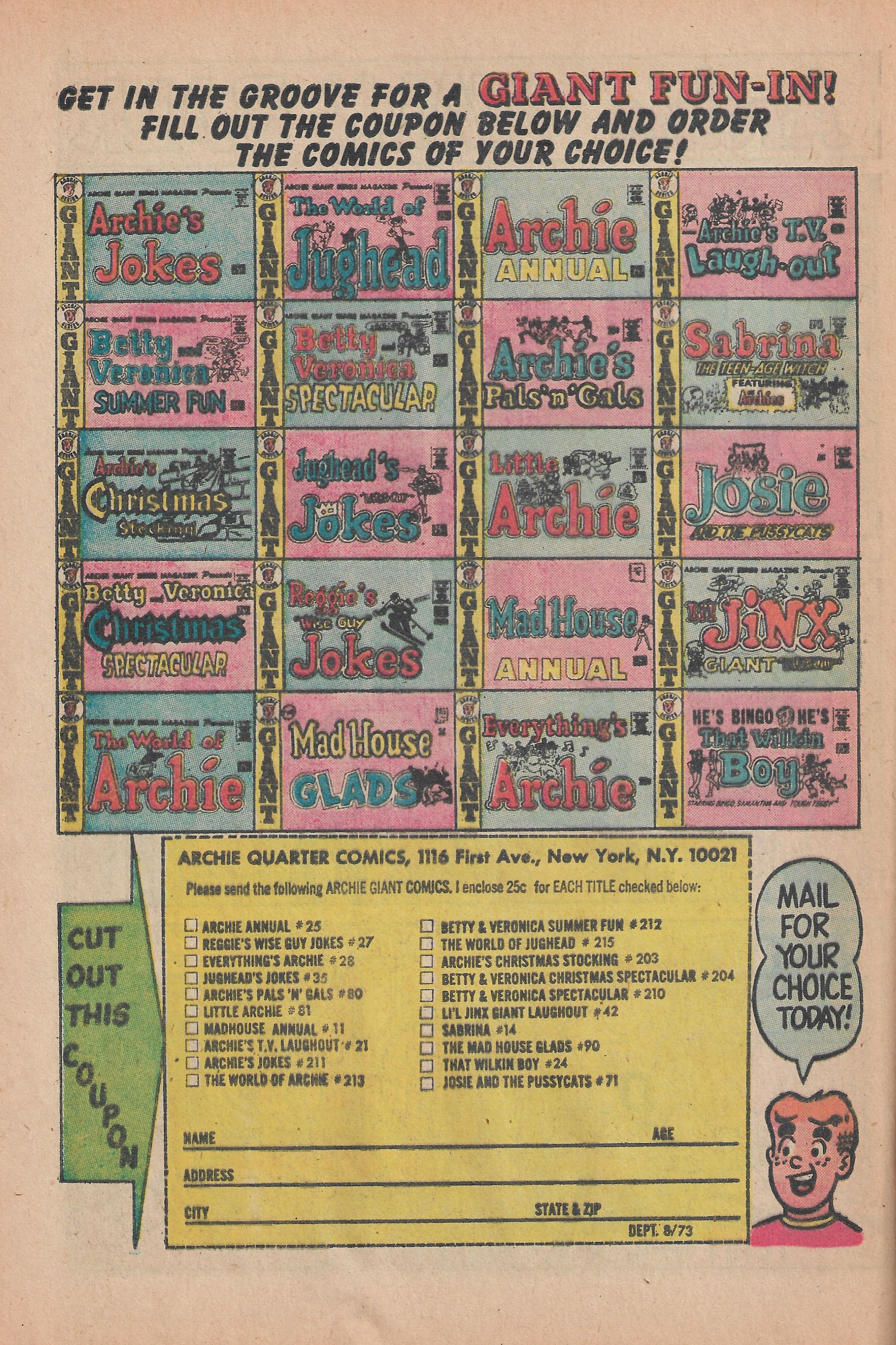 Read online Everything's Archie comic -  Issue #27 - 32