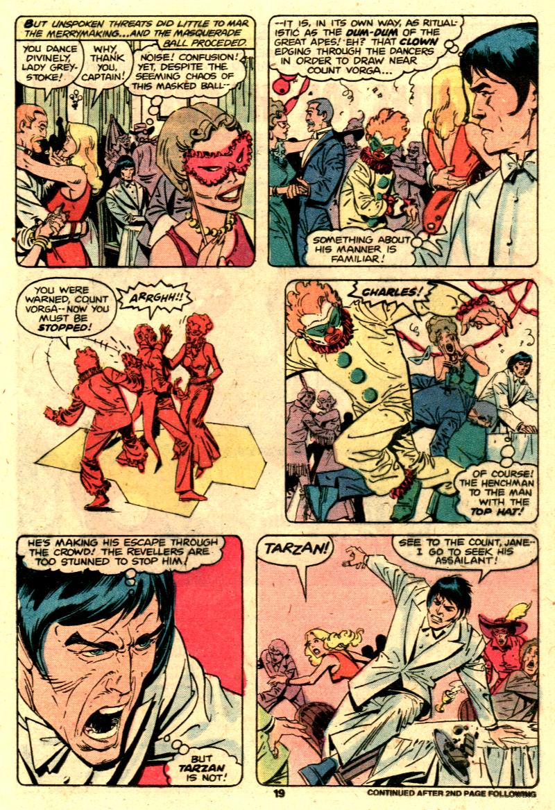 Read online Tarzan (1977) comic -  Issue #29 - 12