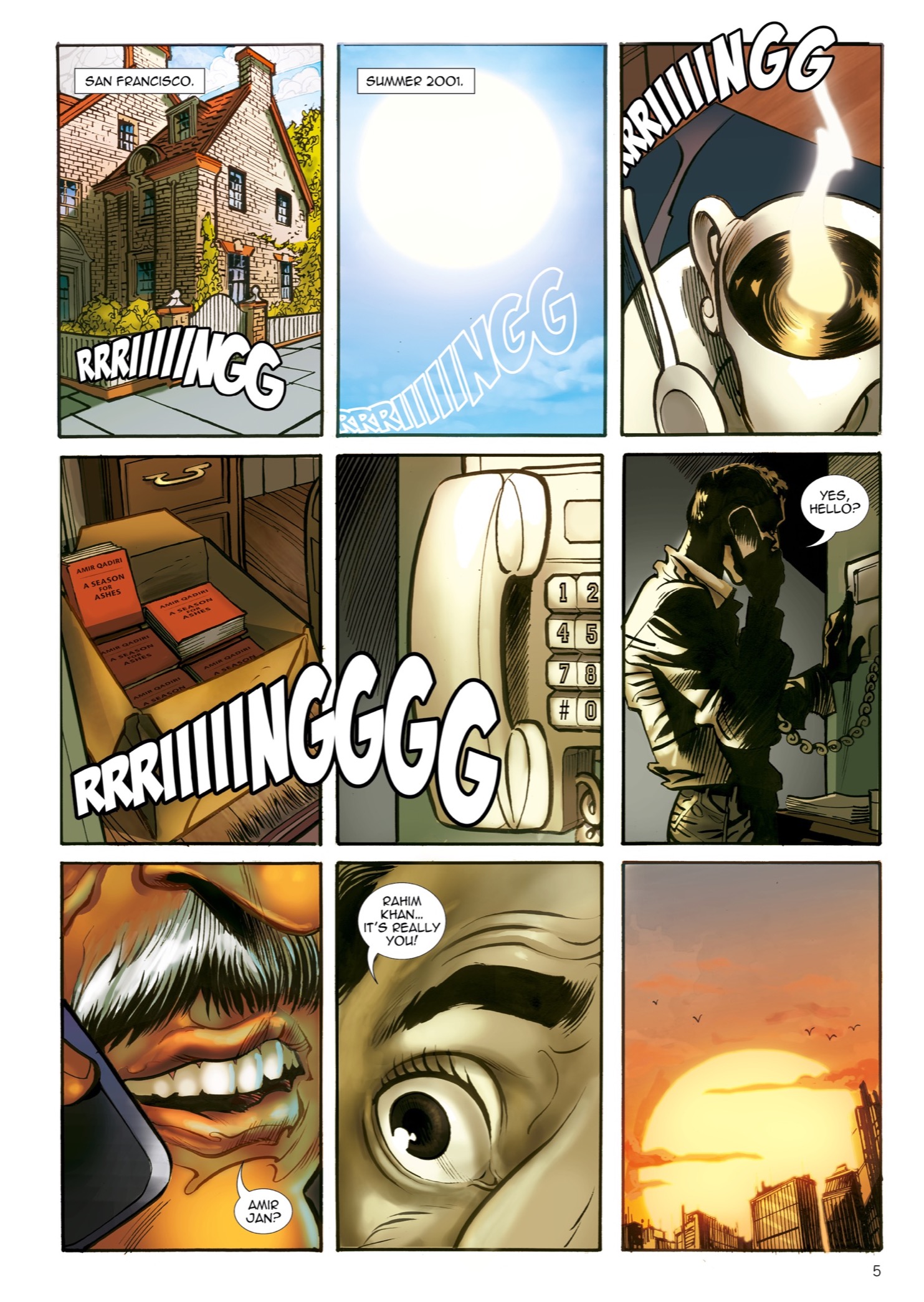 Read online The Kite Runner comic -  Issue # TPB - 6