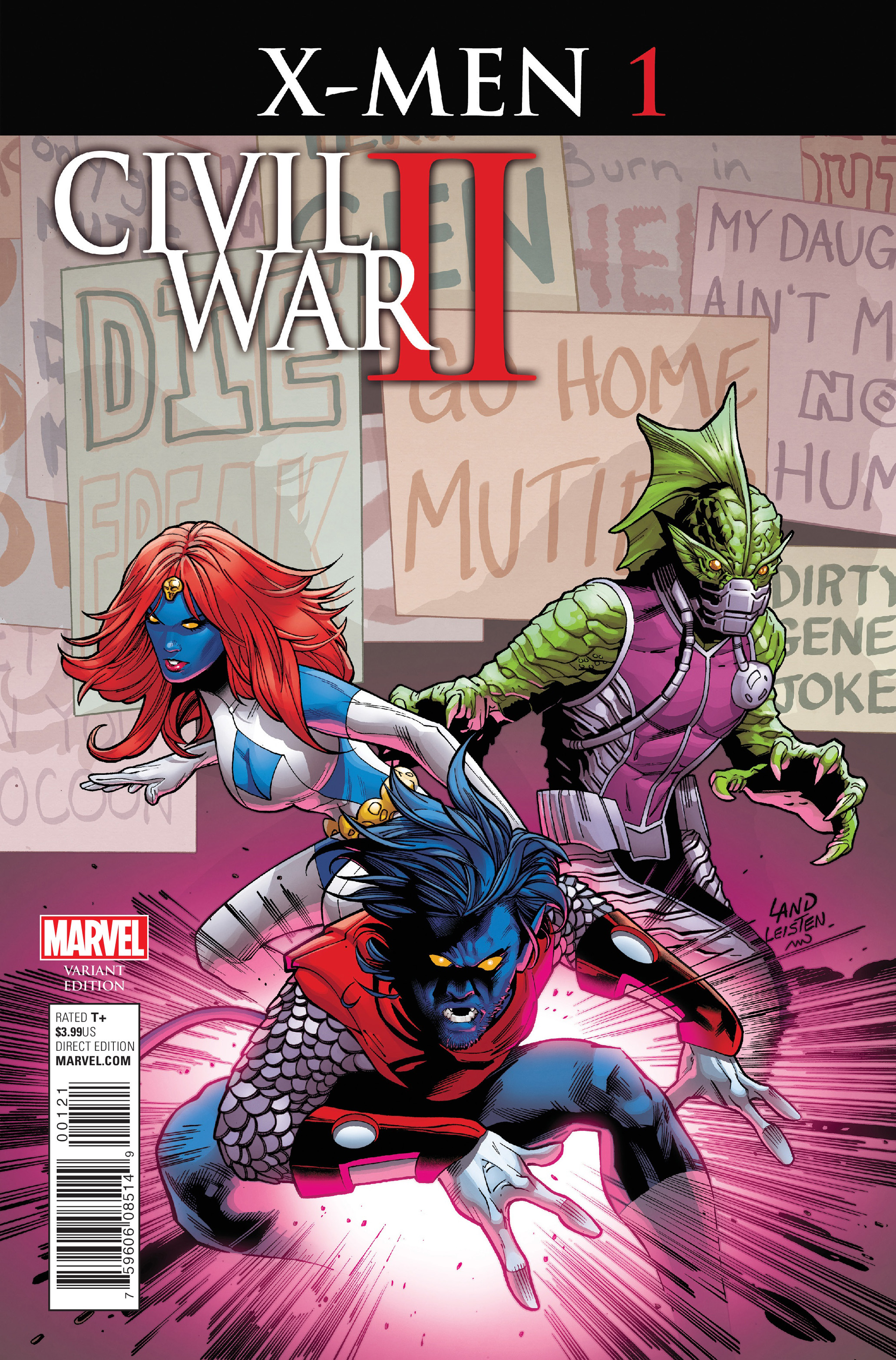 Read online Civil War II: X-Men comic -  Issue #1 - 2