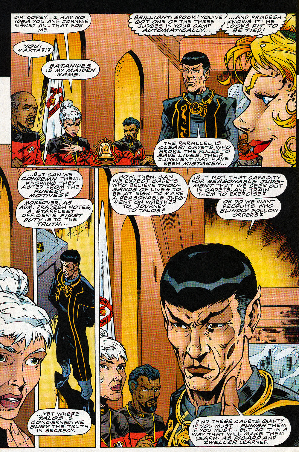 Read online Star Trek: Starfleet Academy (1996) comic -  Issue #11 - 29