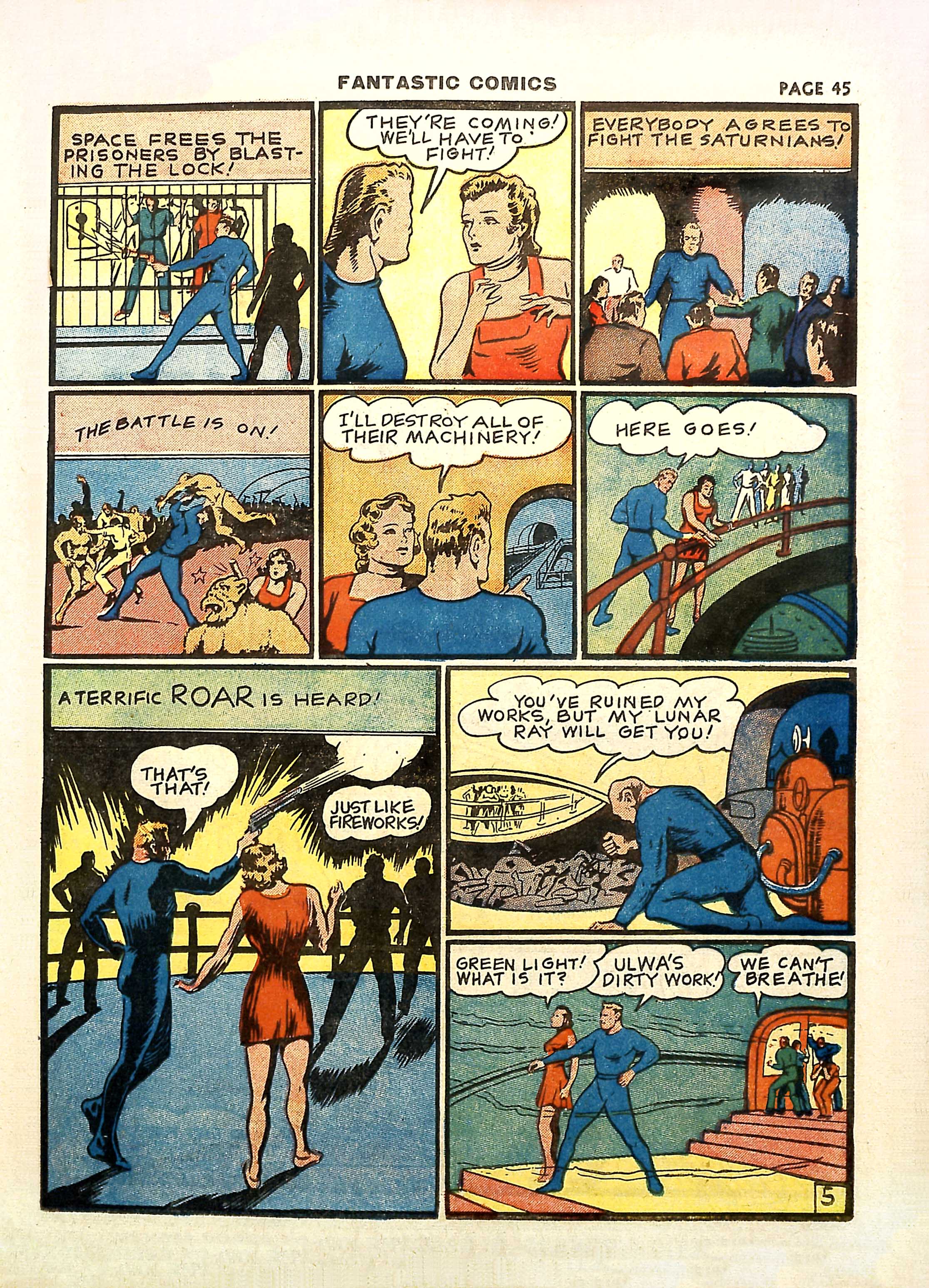 Read online Fantastic Comics comic -  Issue #11 - 48