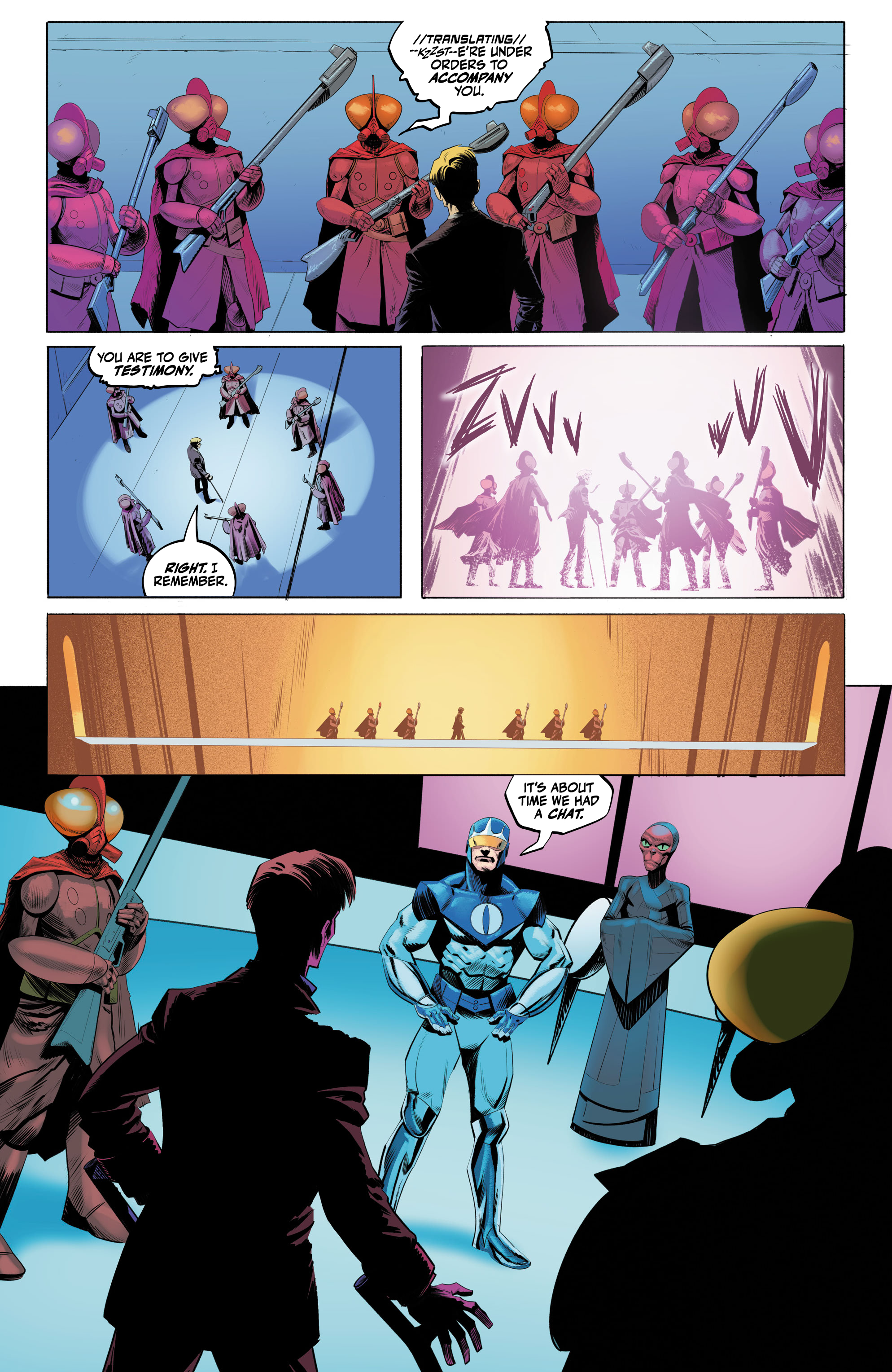Read online The Blue Flame comic -  Issue #10 - 10