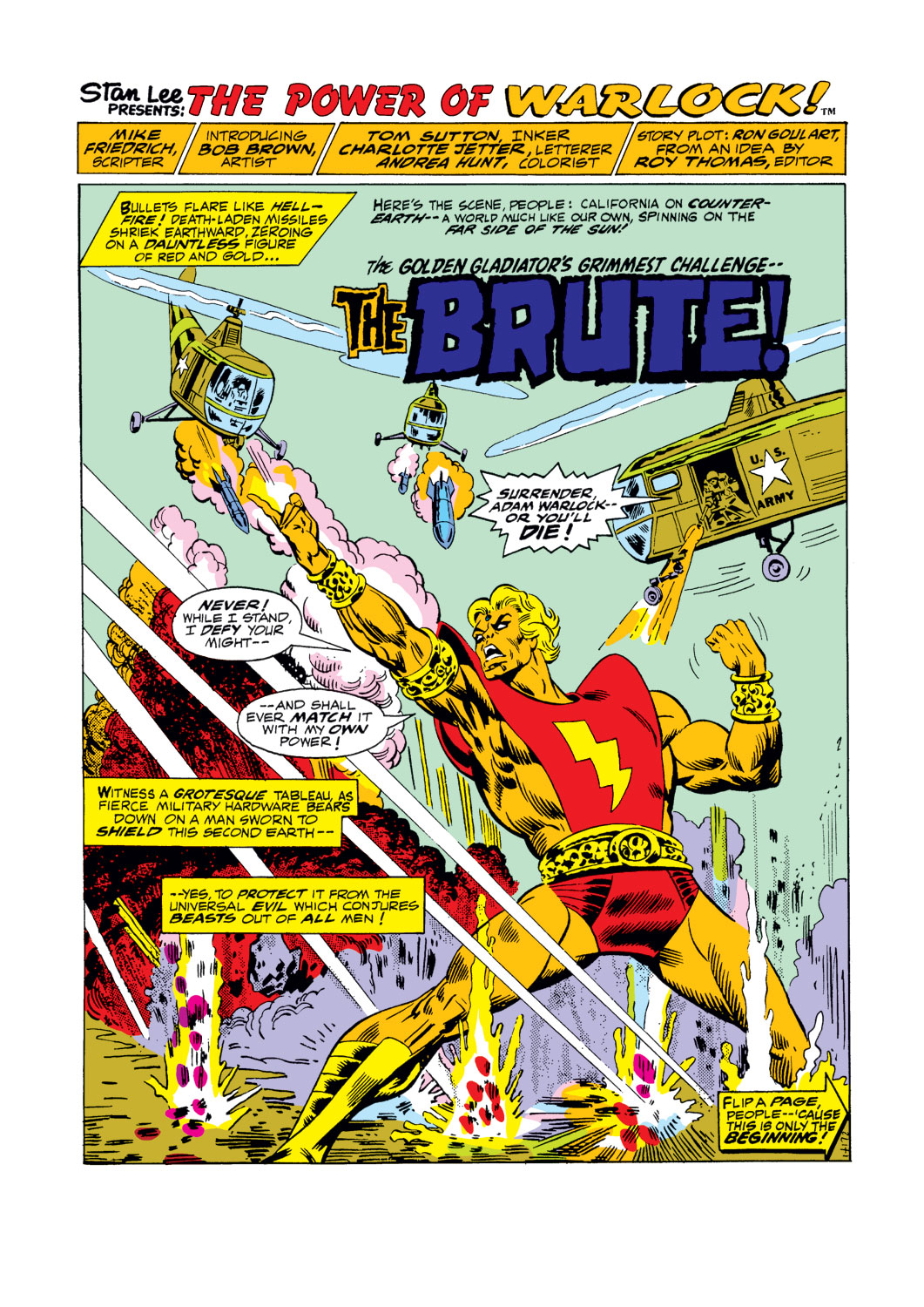 Read online Warlock (1972) comic -  Issue #6 - 2