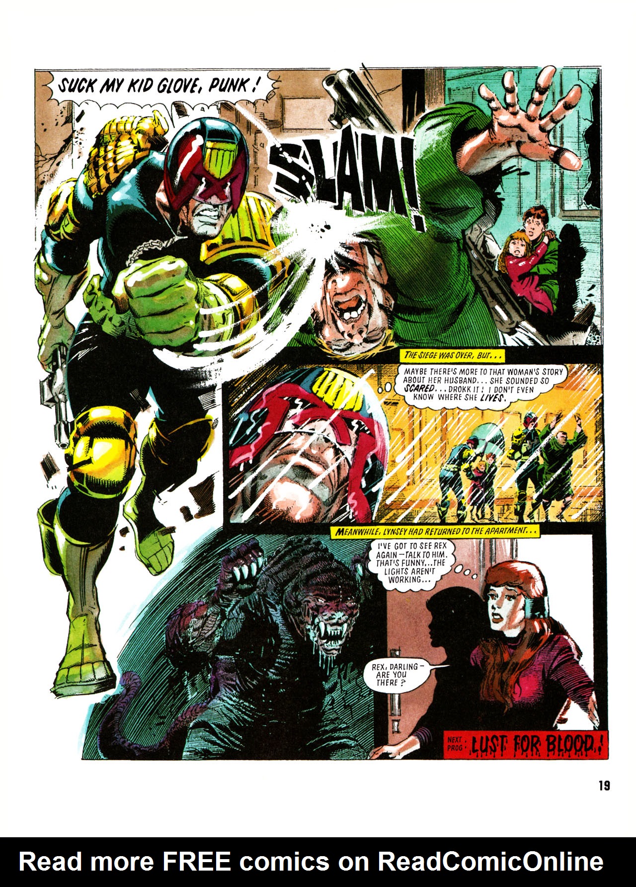 Read online Judge Dredd Definitive Editions comic -  Issue # TPB Bad Science - 19