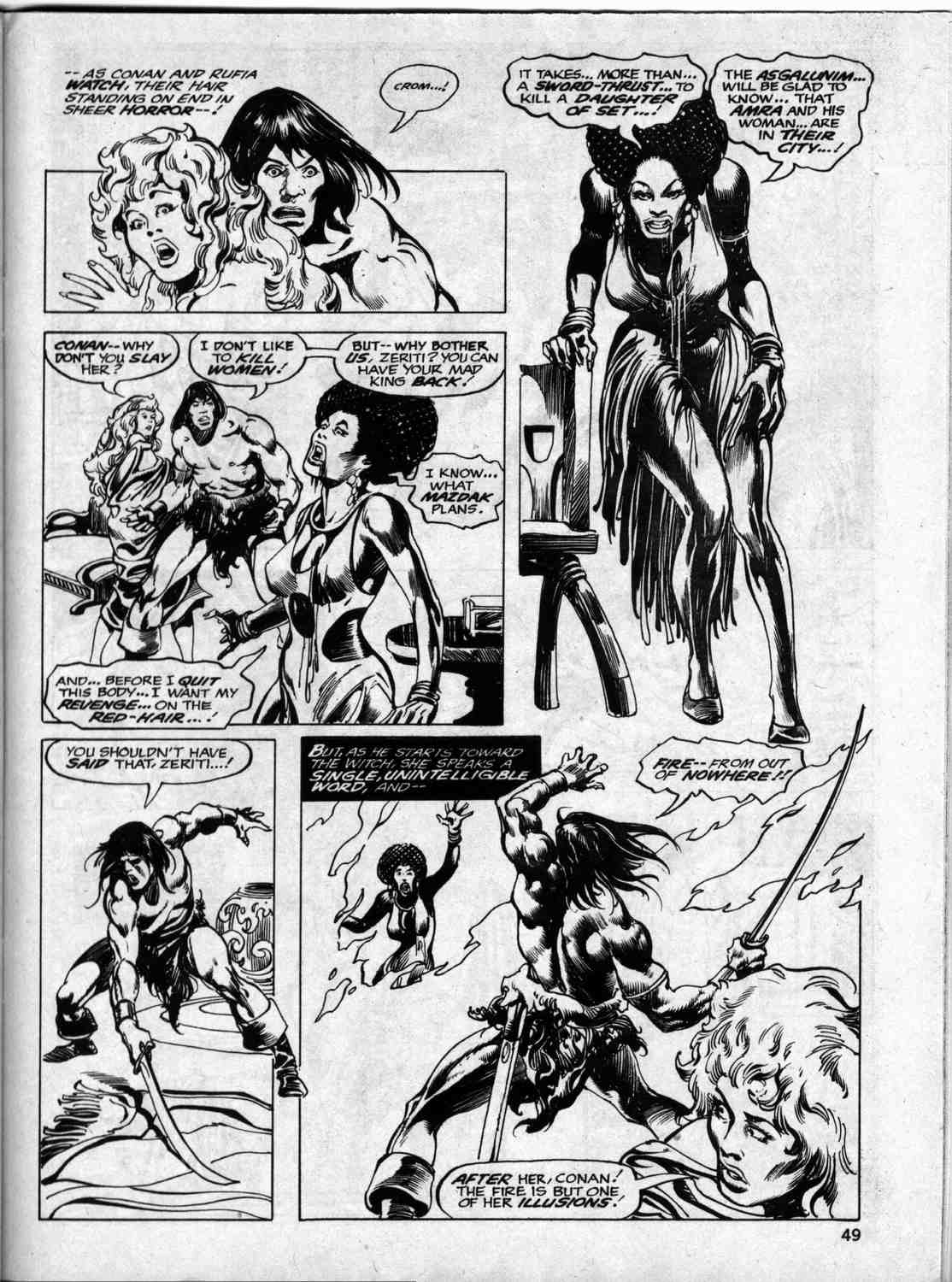 The Savage Sword Of Conan issue 36 - Page 49