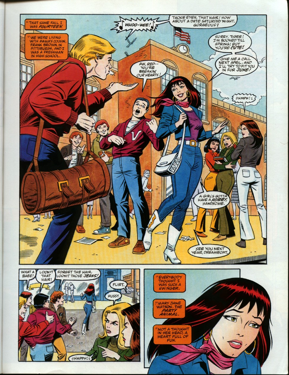 Read online Marvel Graphic Novel comic -  Issue #46 - Spider-Man - Parallel Lives - 11