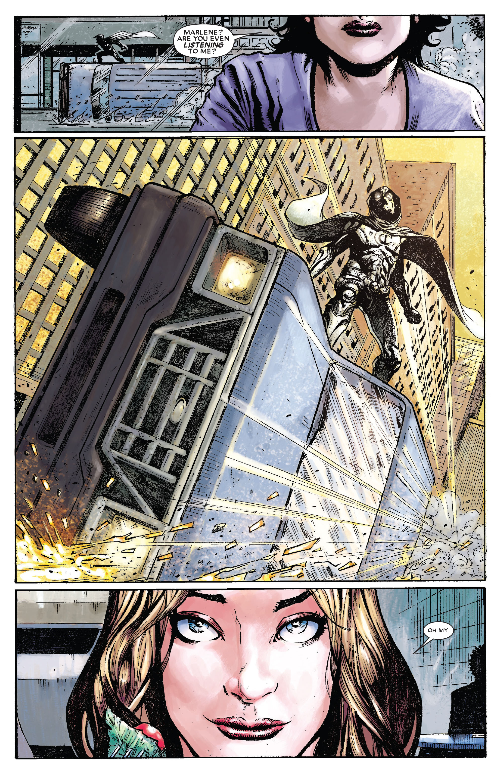 Read online Moon Knight by Huston, Benson & Hurwitz Omnibus comic -  Issue # TPB (Part 9) - 9