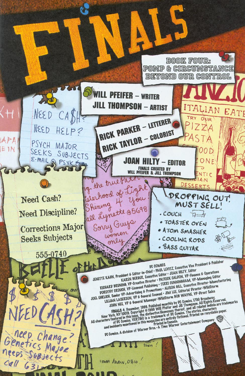 Read online Finals comic -  Issue #4 - 2