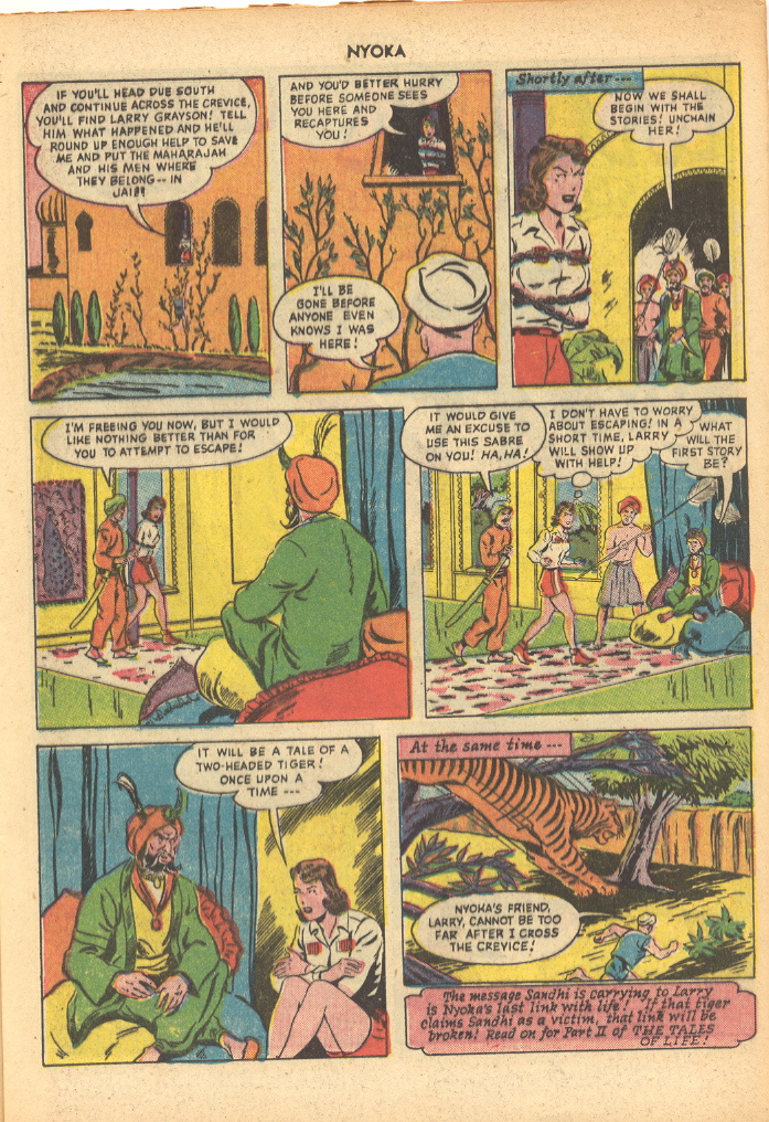 Read online Nyoka the Jungle Girl (1945) comic -  Issue #50 - 9