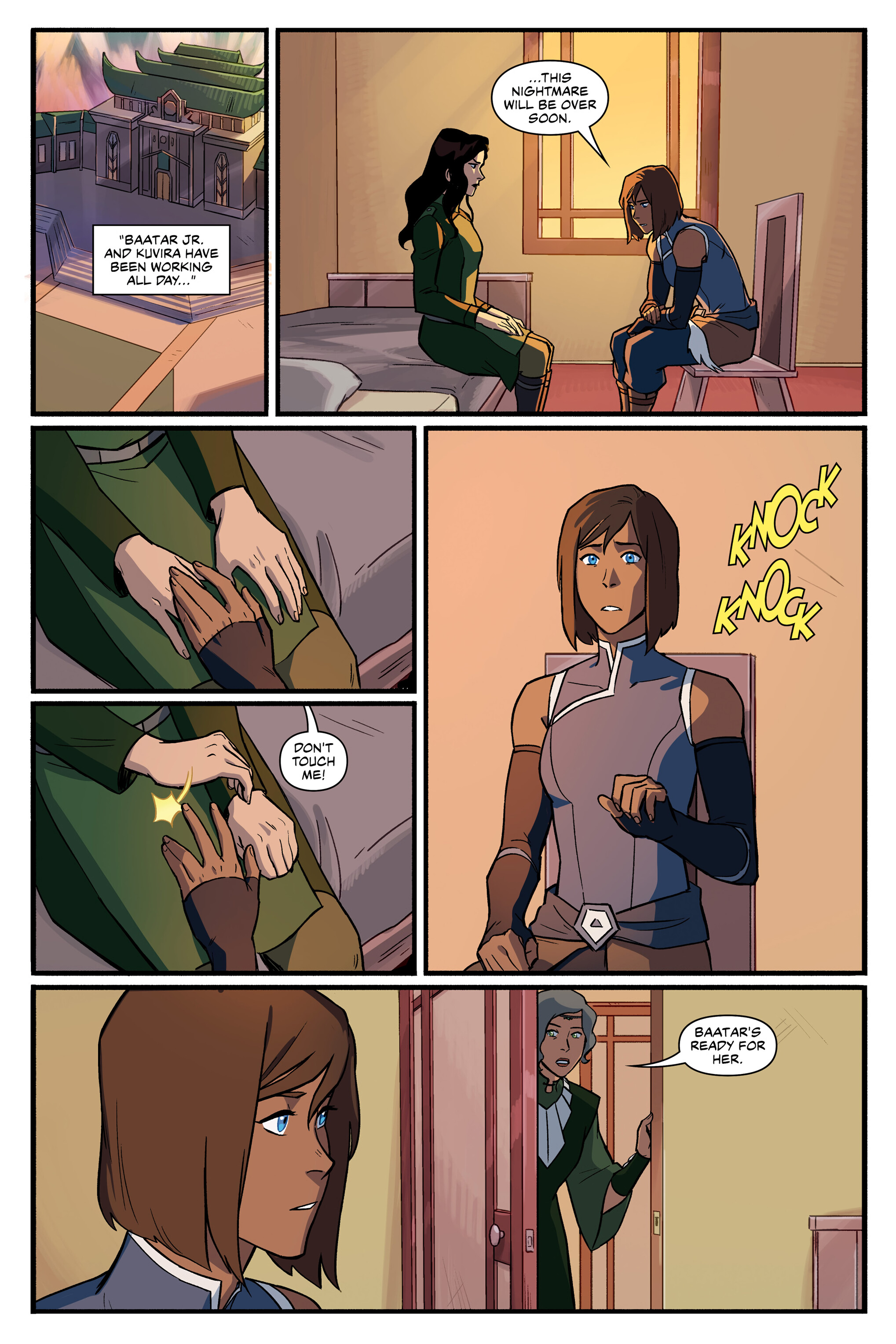 Read online Nickelodeon The Legend of Korra: Ruins of the Empire comic -  Issue # TPB 3 - 19