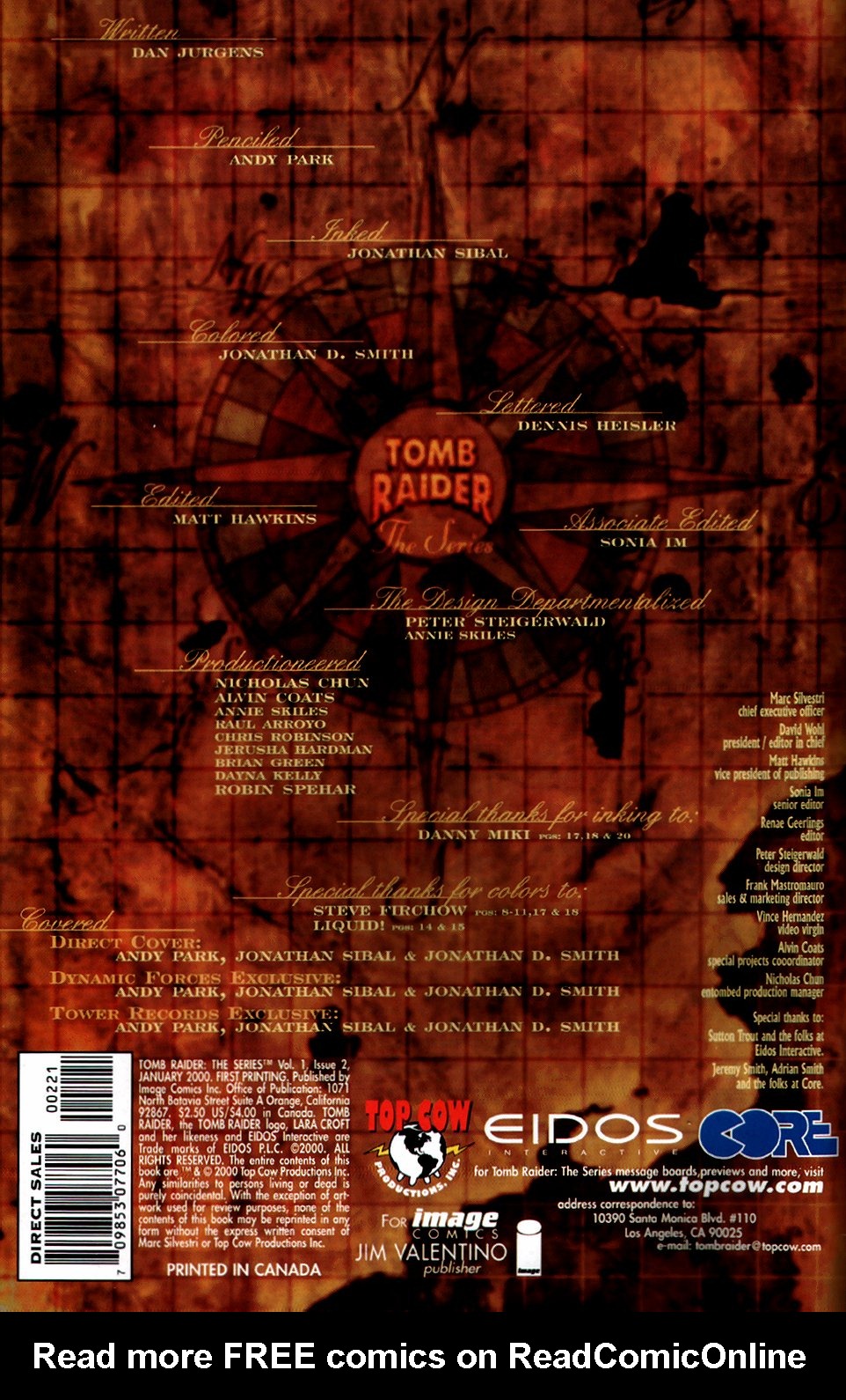 Read online Tomb Raider: The Series comic -  Issue #2 - 2