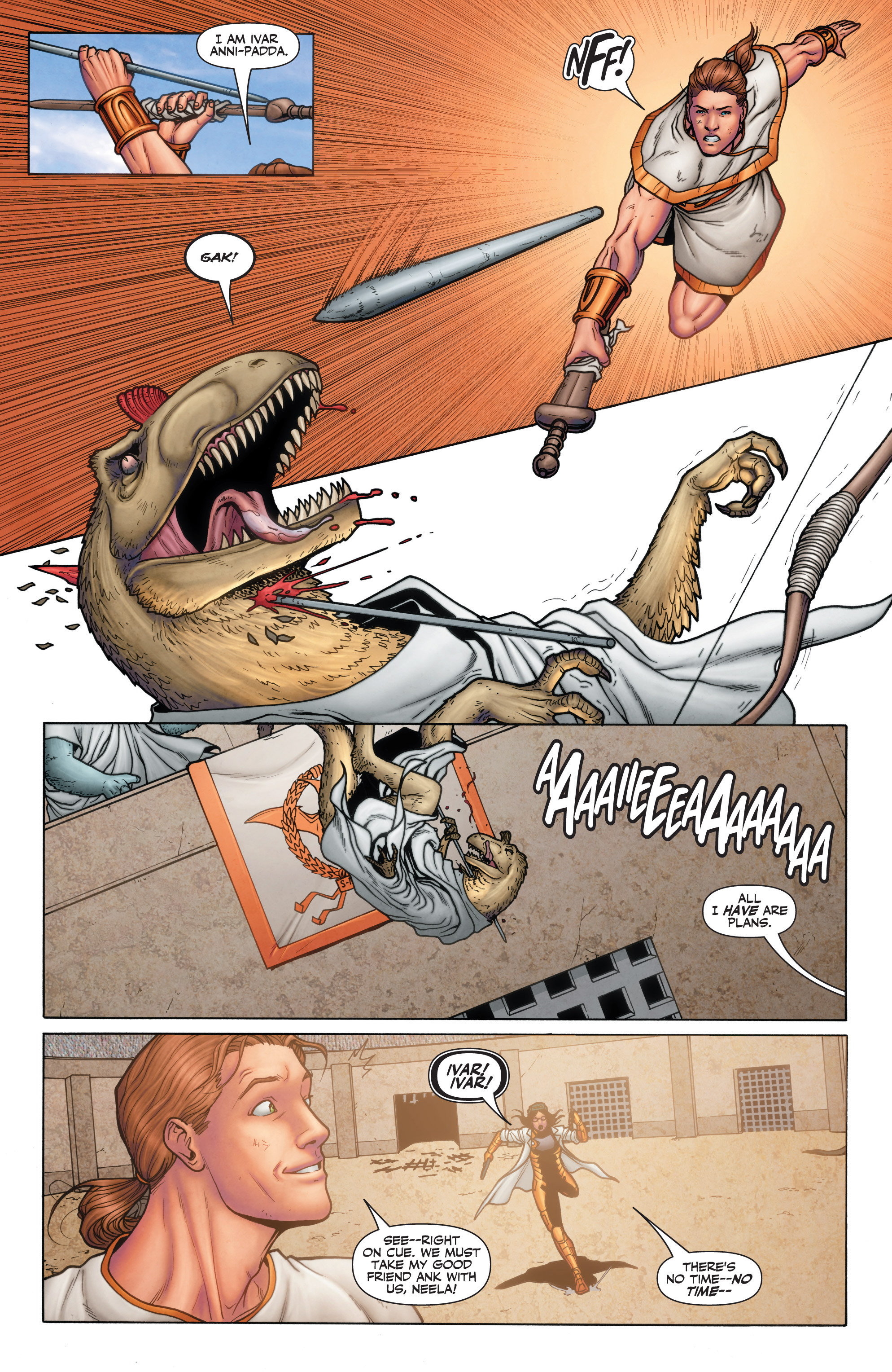 Read online Ivar, Timewalker comic -  Issue #10 - 22