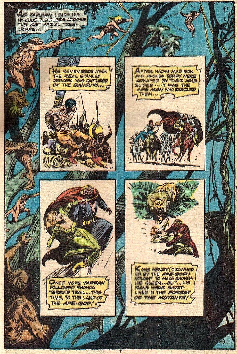 Read online Tarzan (1972) comic -  Issue #234 - 7