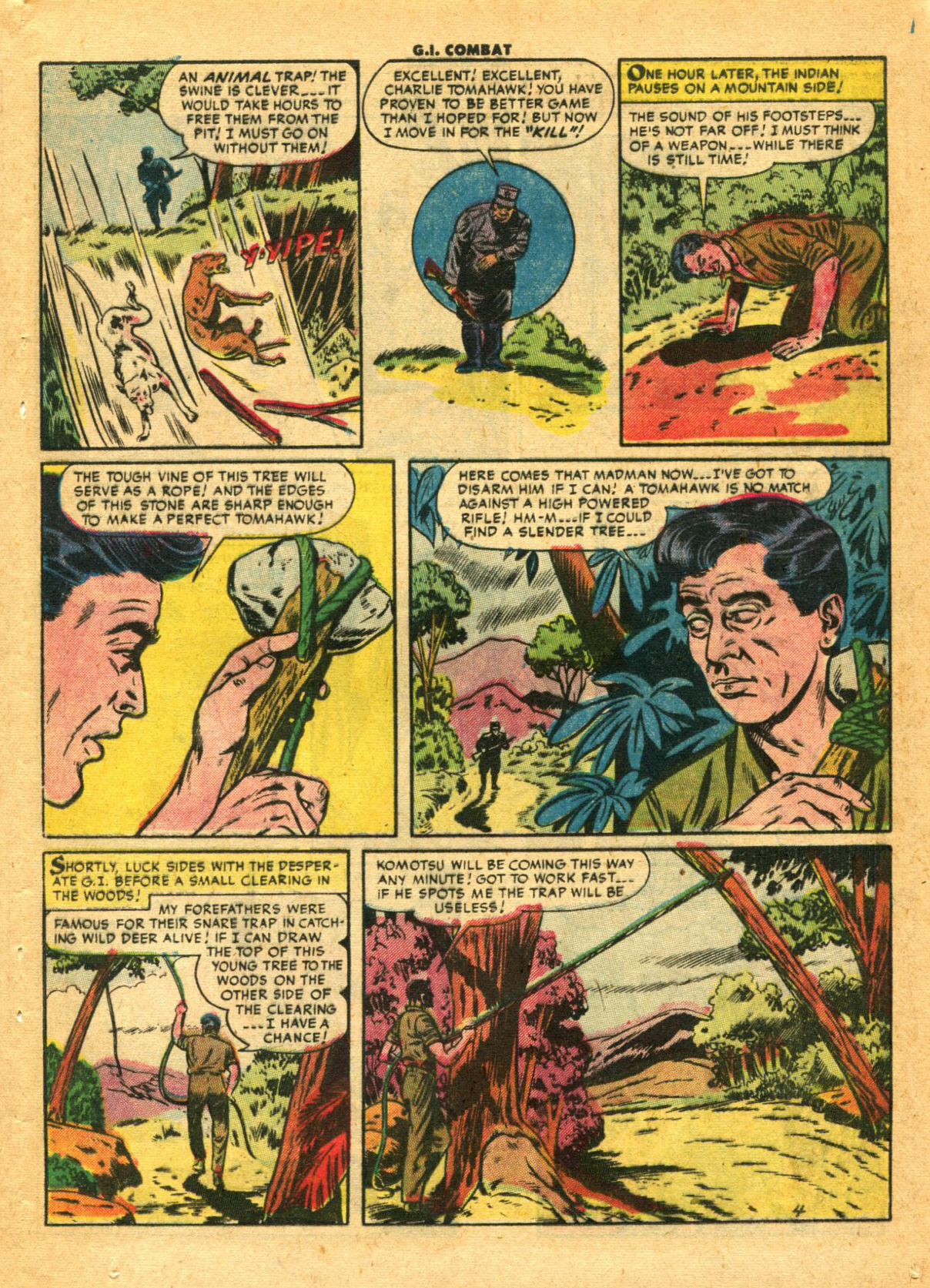 Read online G.I. Combat (1952) comic -  Issue #16 - 14