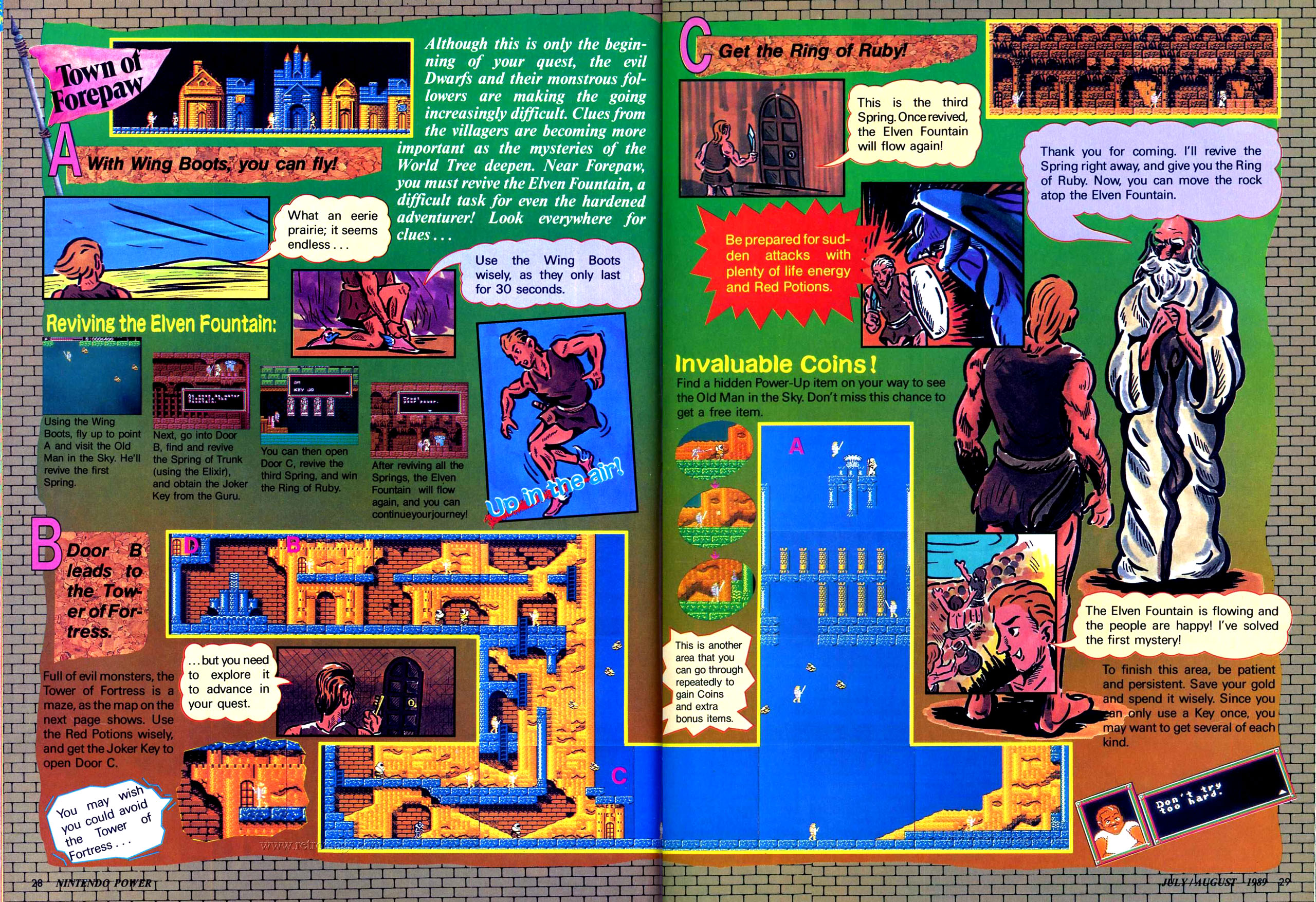 Read online Nintendo Power comic -  Issue #7 - 21