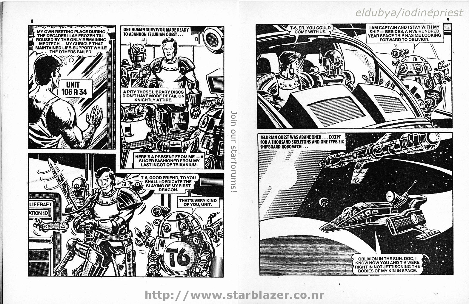 Read online Starblazer comic -  Issue #202 - 6