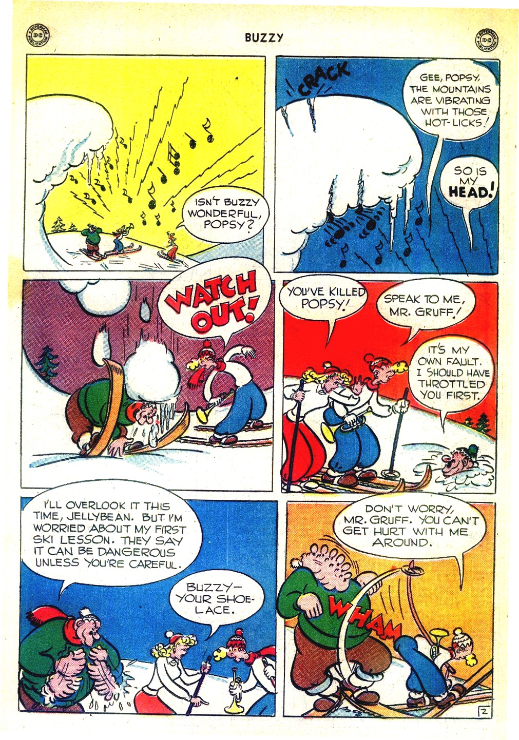Read online Buzzy comic -  Issue #6 - 36