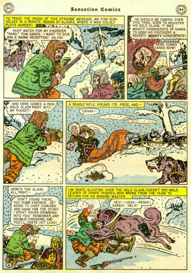 Read online Sensation (Mystery) Comics comic -  Issue #65 - 3