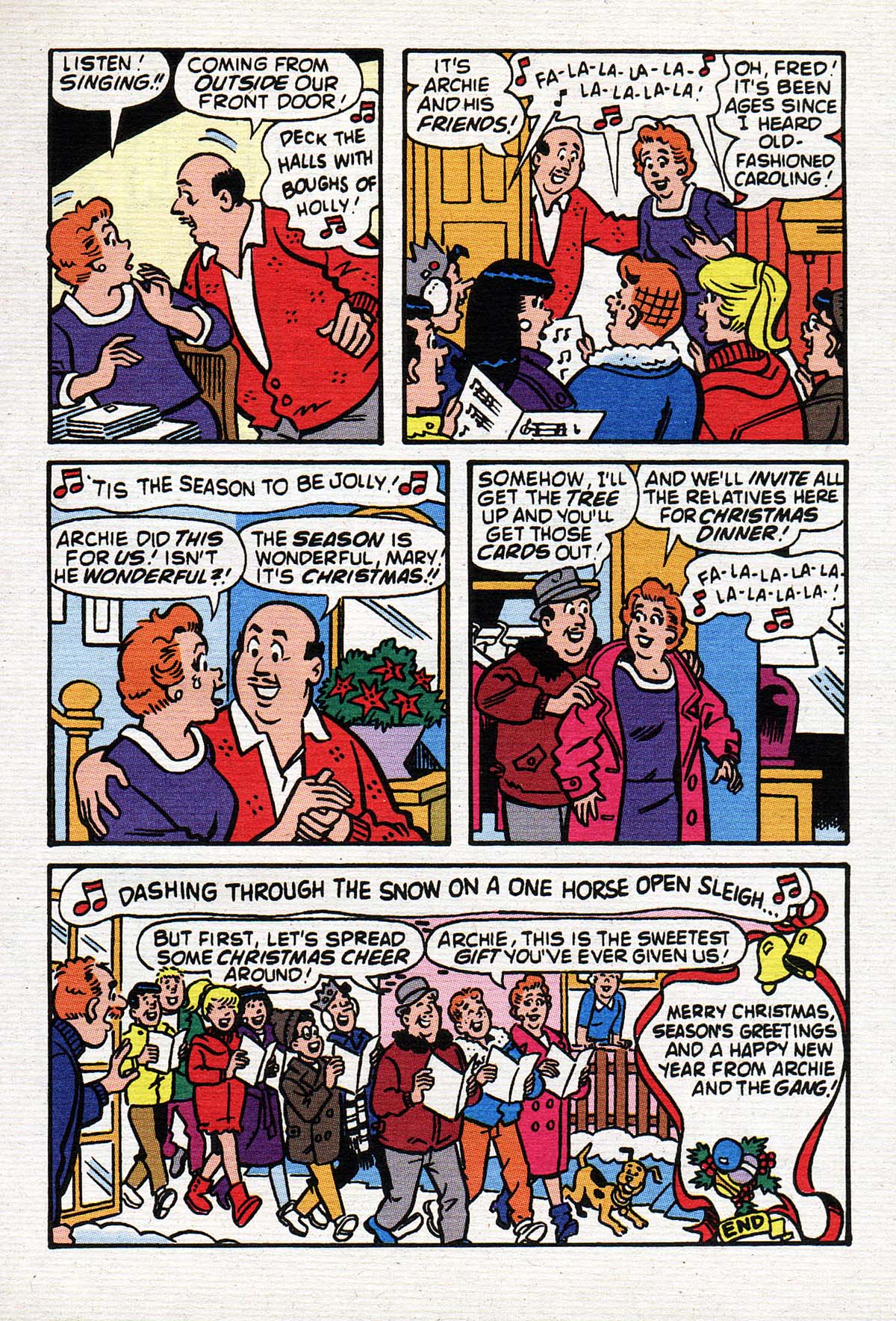 Read online Archie's Holiday Fun Digest comic -  Issue #5 - 37