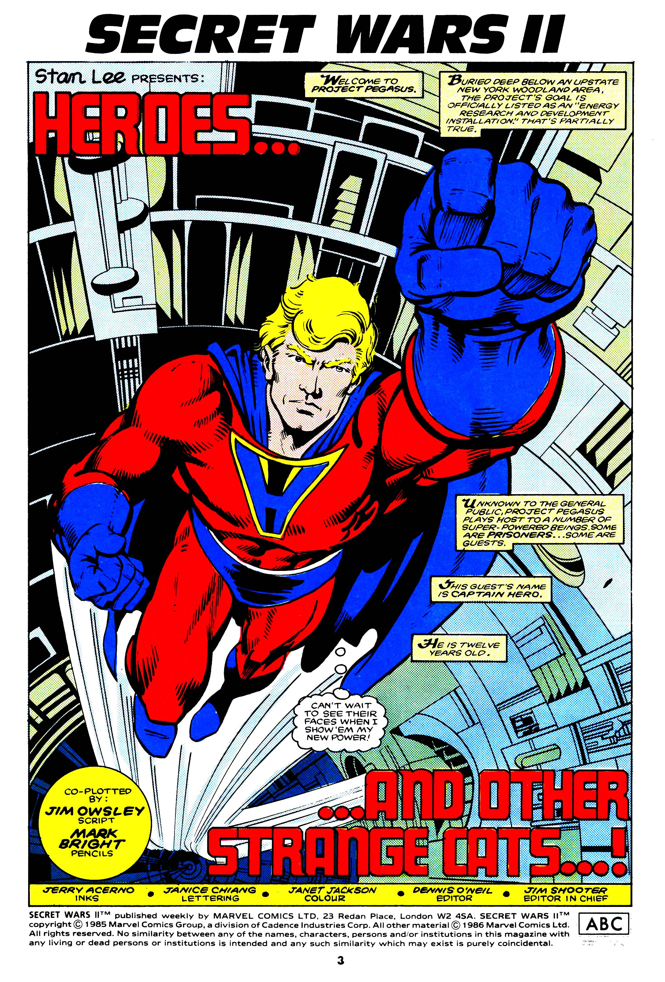 Read online Secret Wars (1985) comic -  Issue #67 - 3