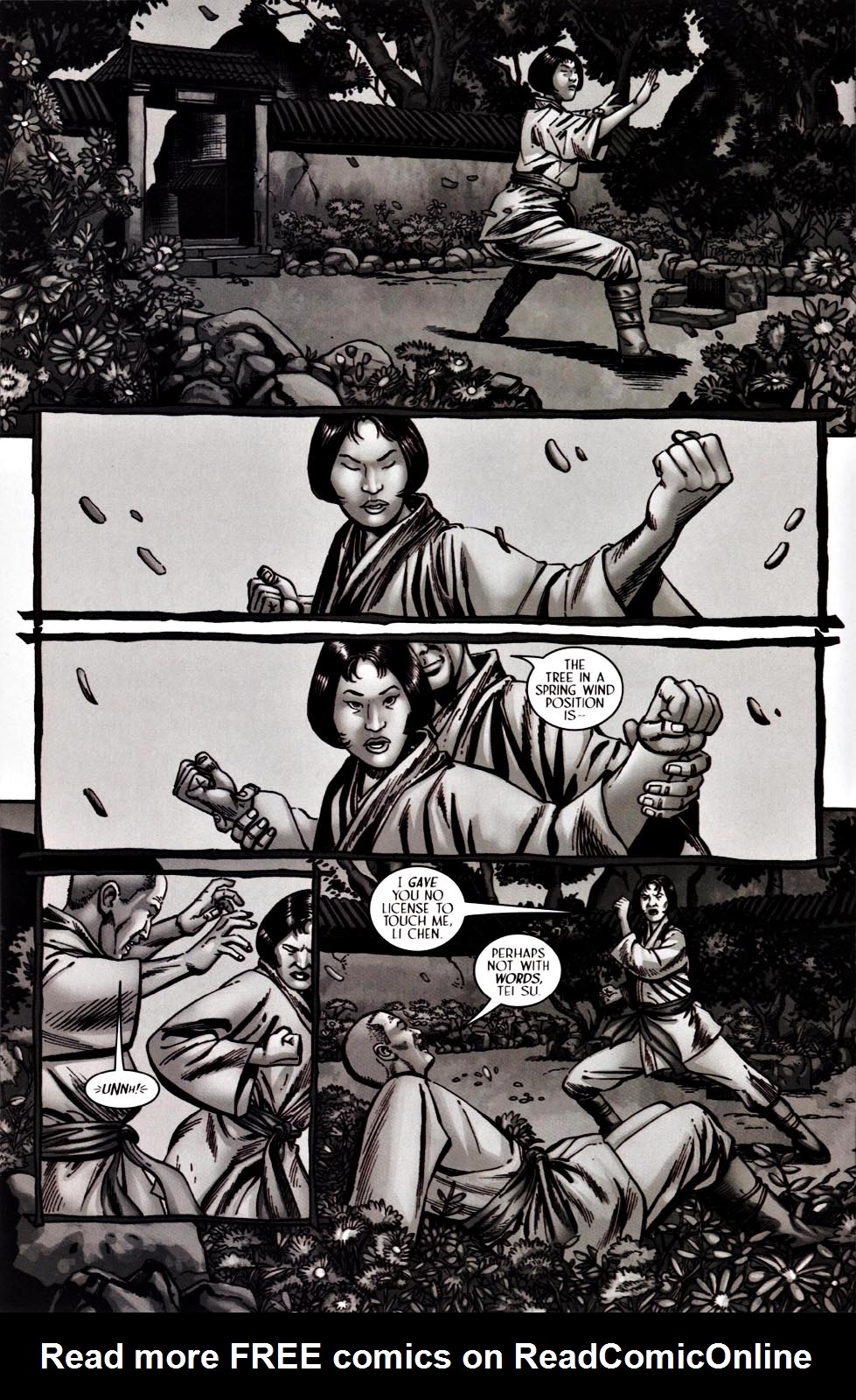 Read online Silken Ghost comic -  Issue #3 - 10