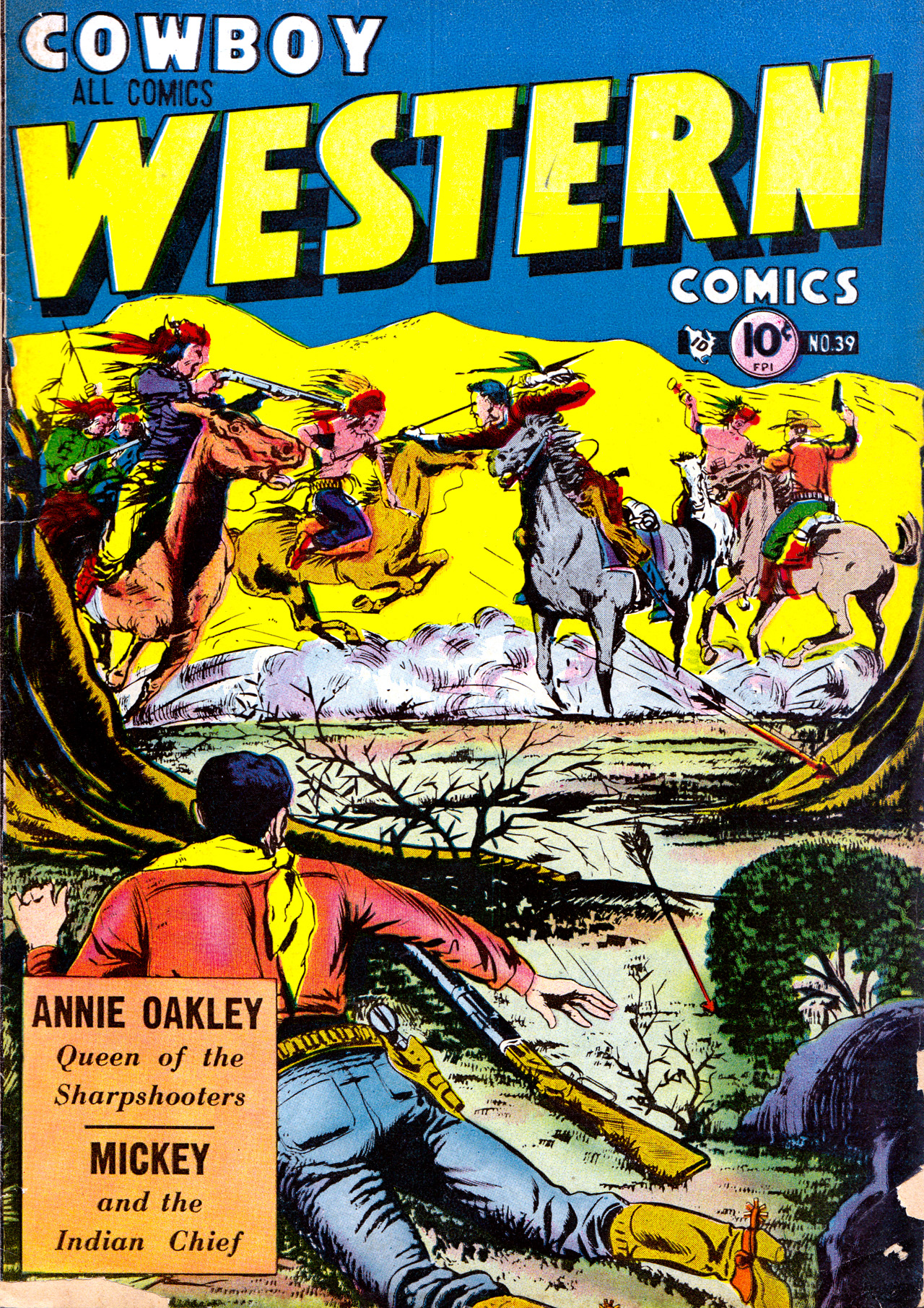 Read online Cowboy Western Comics (1948) comic -  Issue #39 - 1