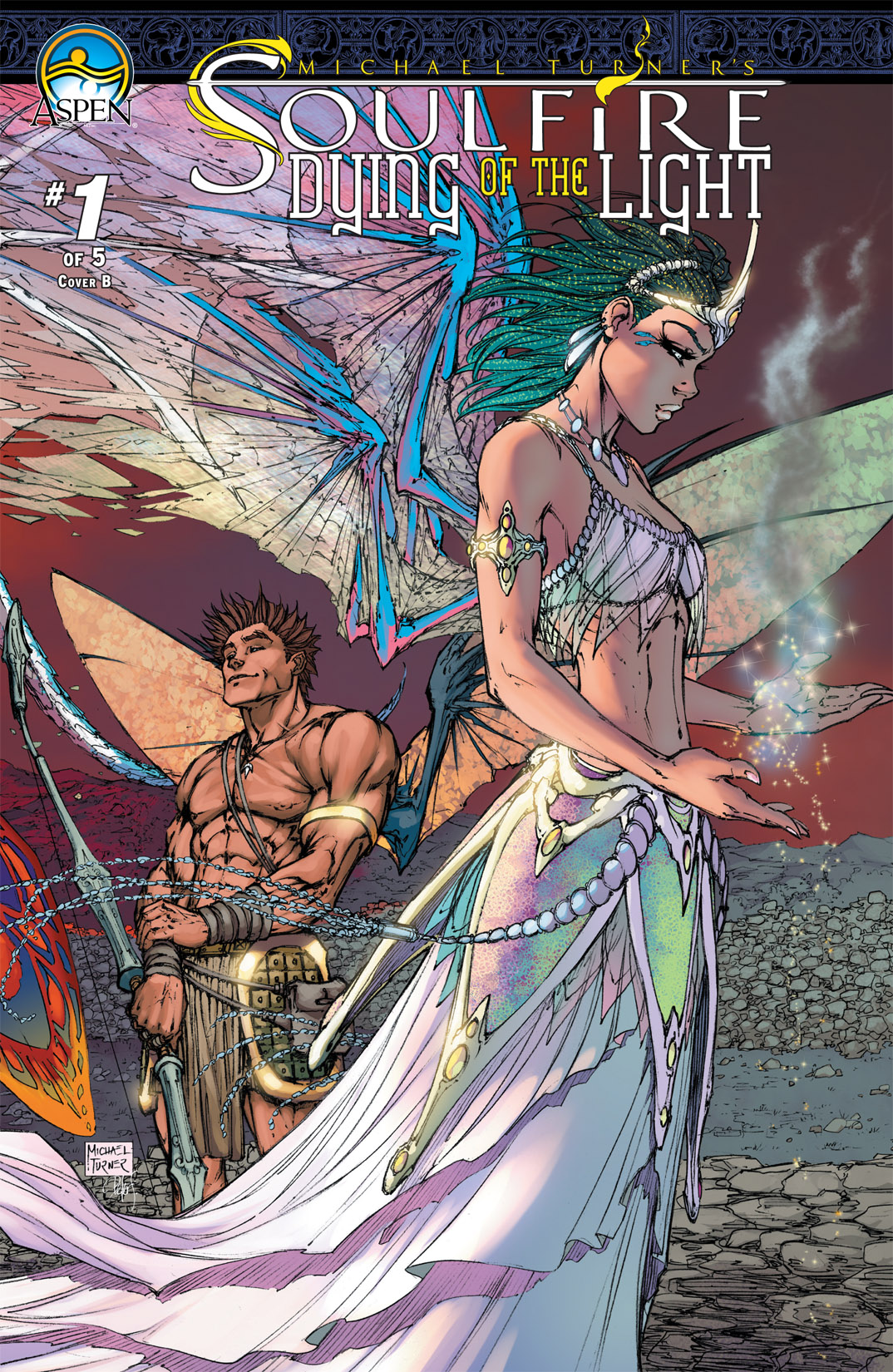 Read online Michael Turner's Soulfire: Dying Of The Light comic -  Issue #1 - 2