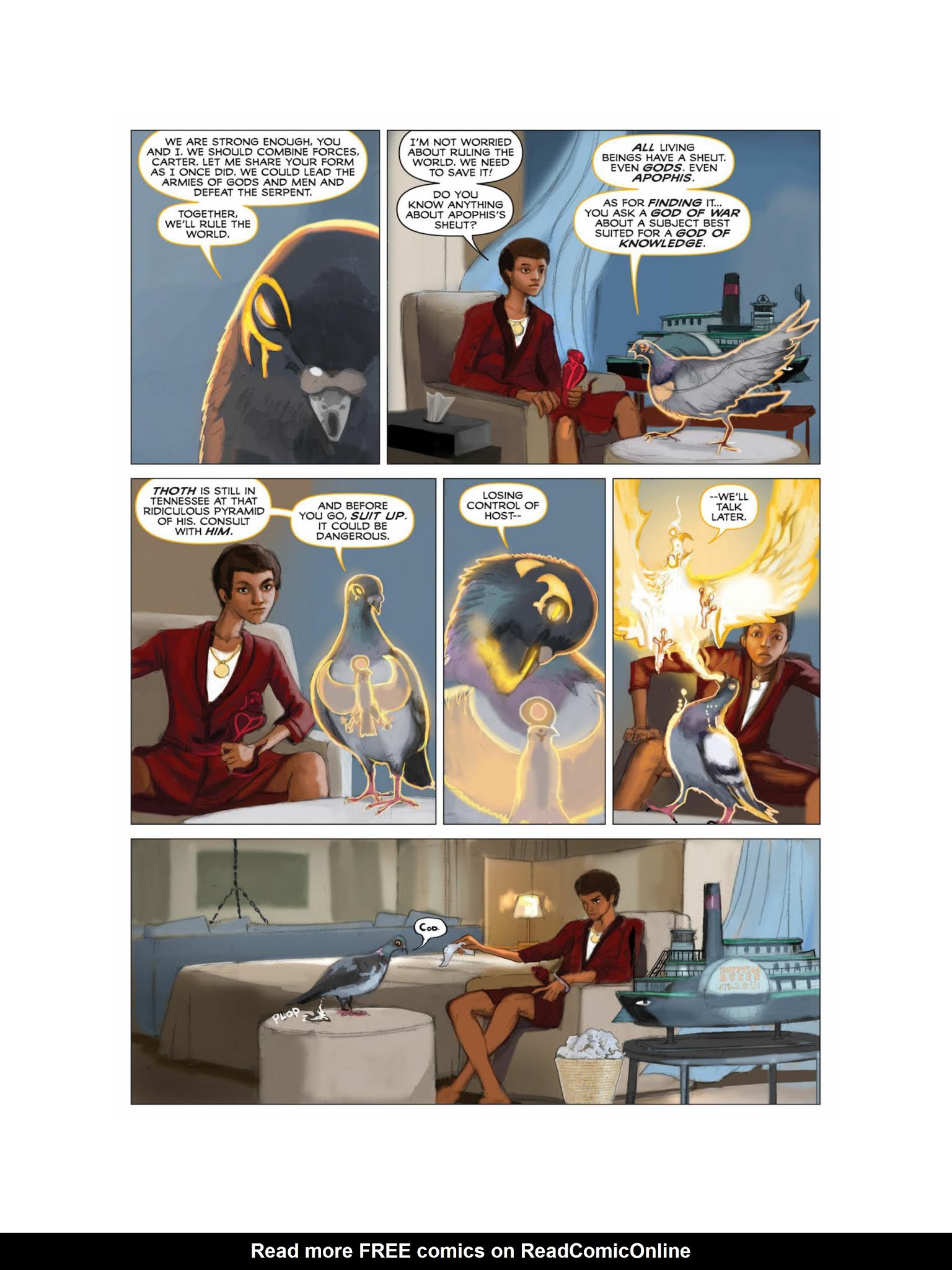 Read online The Kane Chronicles comic -  Issue # TPB 3 (Part 1) - 29